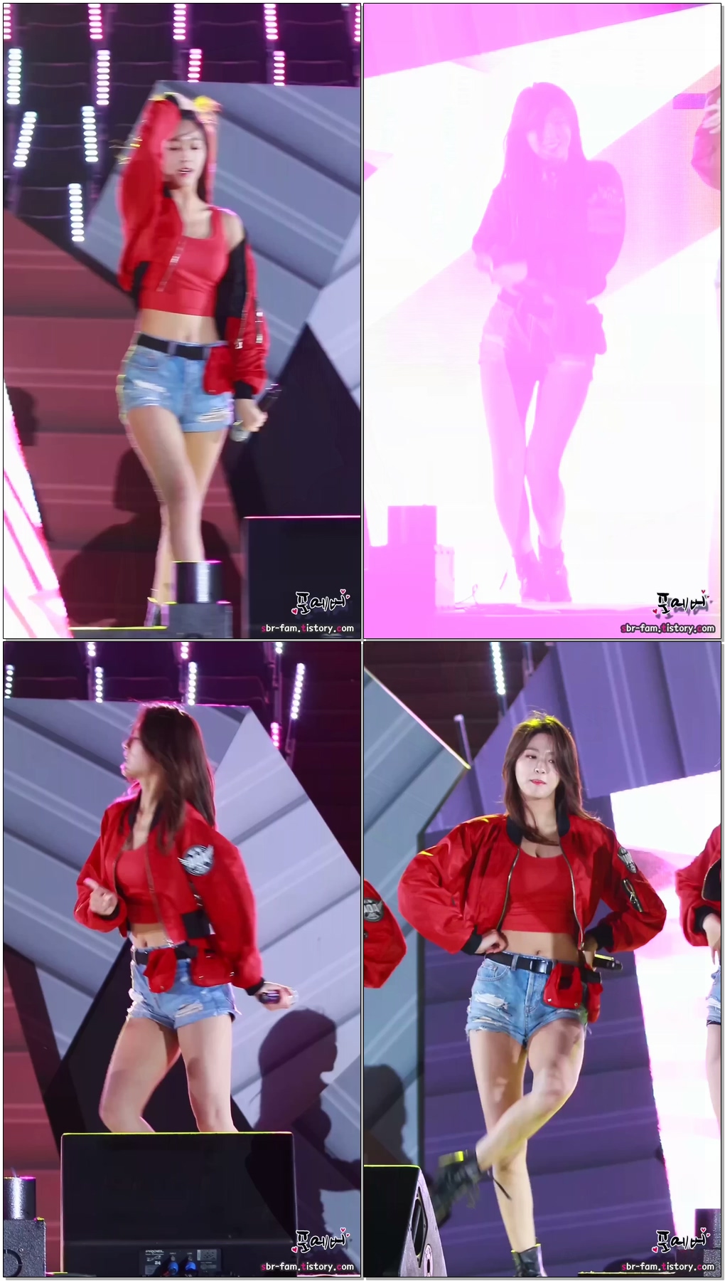 161013 에이오에이(AOA) 설현-심쿵해 [전국체육대회 폐막식] 직캠 by 포에버