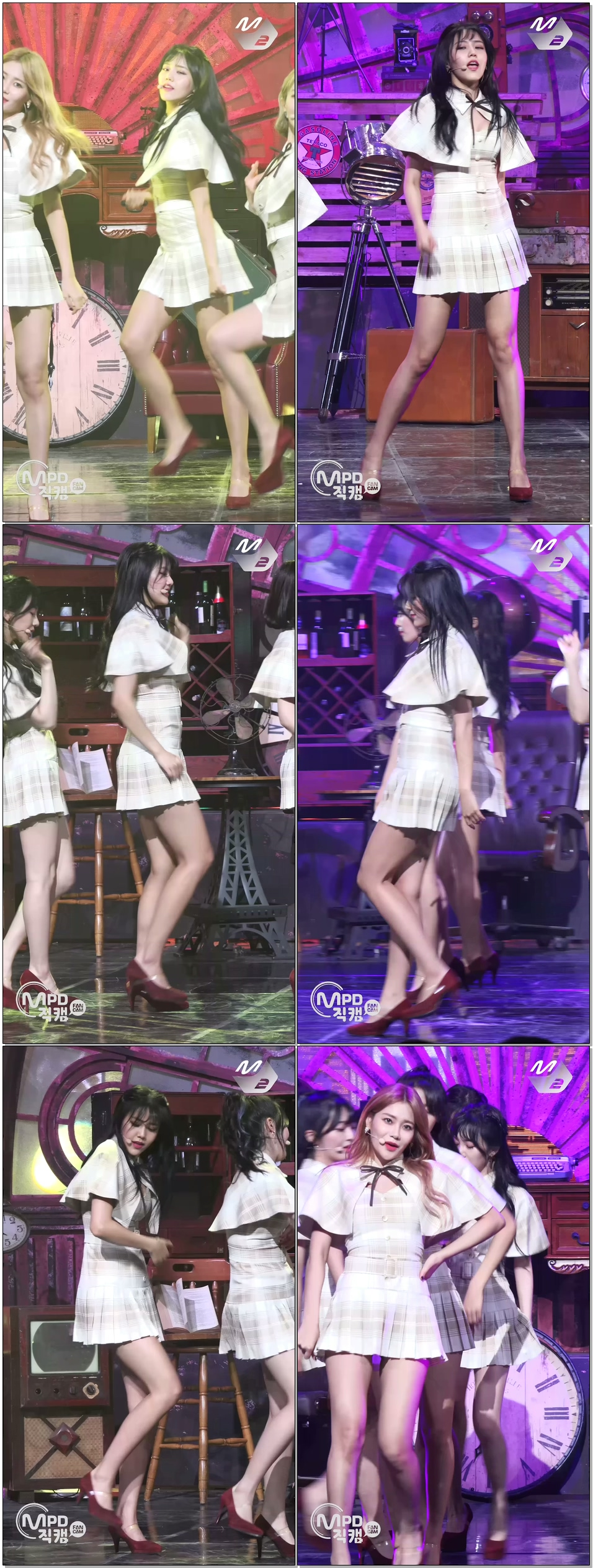 [MPD직캠] 에이오에이 혜정 직캠 Excuse me AOA HyeJeong Fancam @엠카운트다운_170105