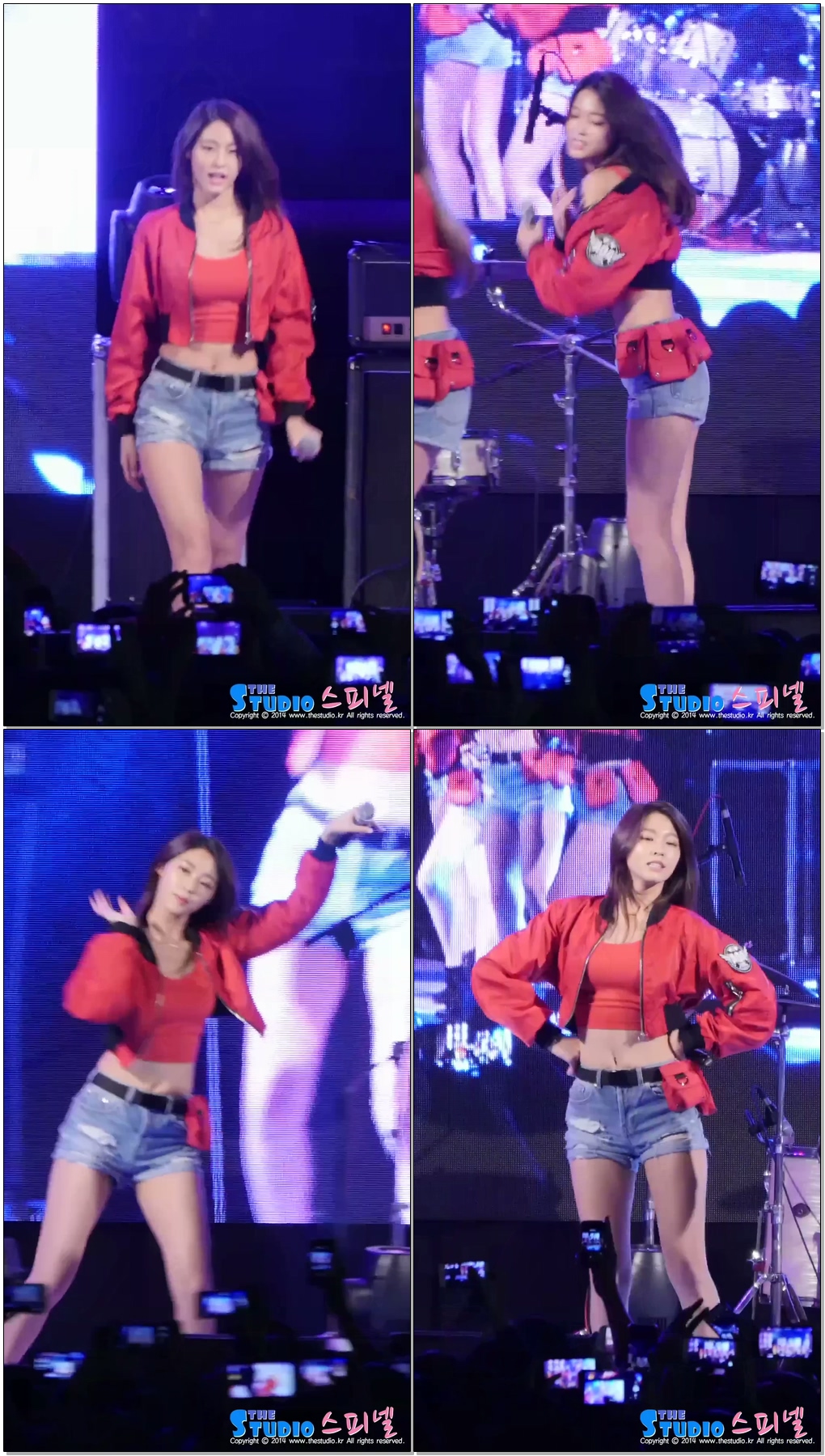 160921 항공대 AOA 설현 (Seolhyun) 직캠 심쿵해 Heart Attack by Spinel