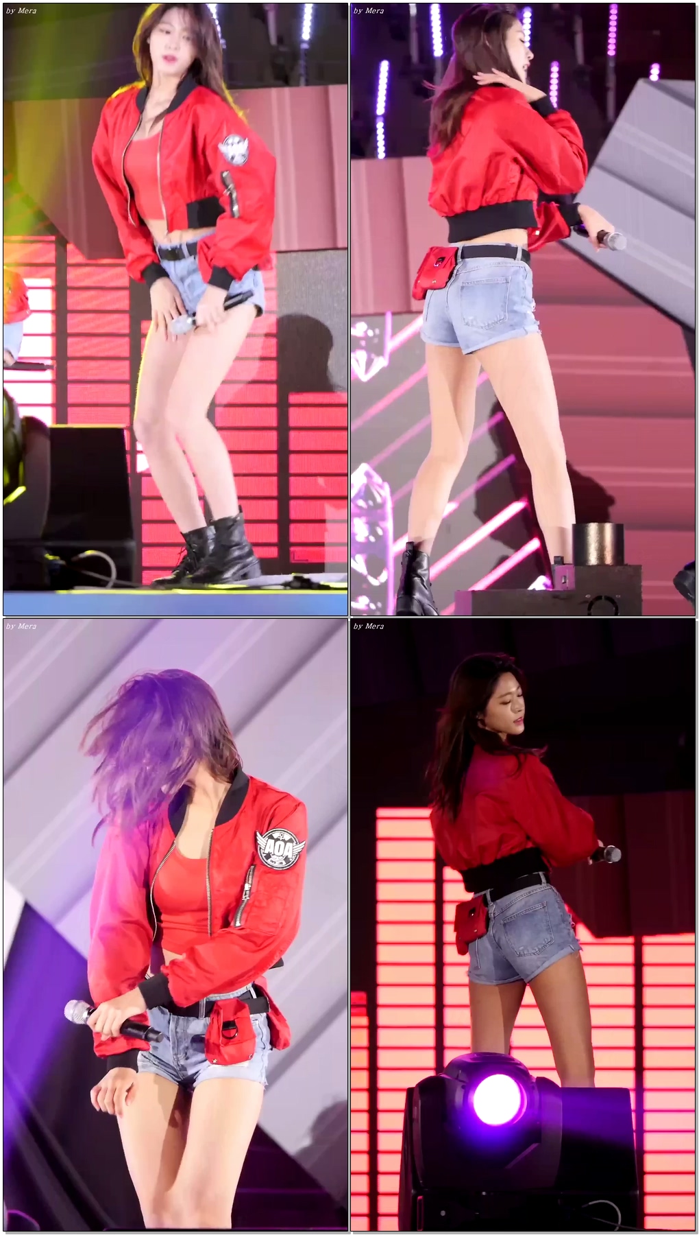 161013 AOA - 사뿐사뿐(Like a Cat) [설현] Seolhyun 직캠 Fancam (전국체육대회 폐회식) by Mera