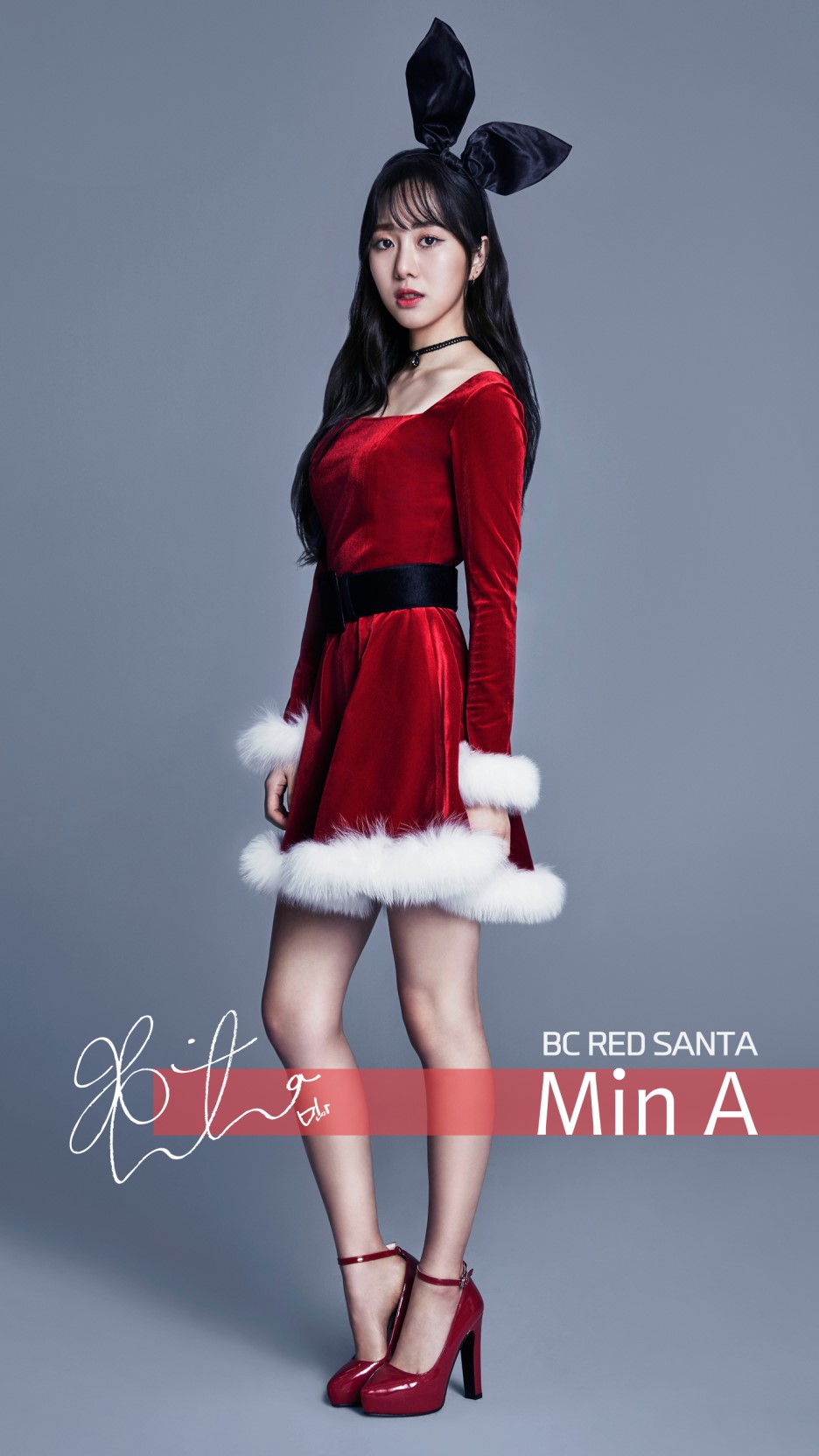 AOA BC카드 RED 산타 페스티벌 홍보이미지