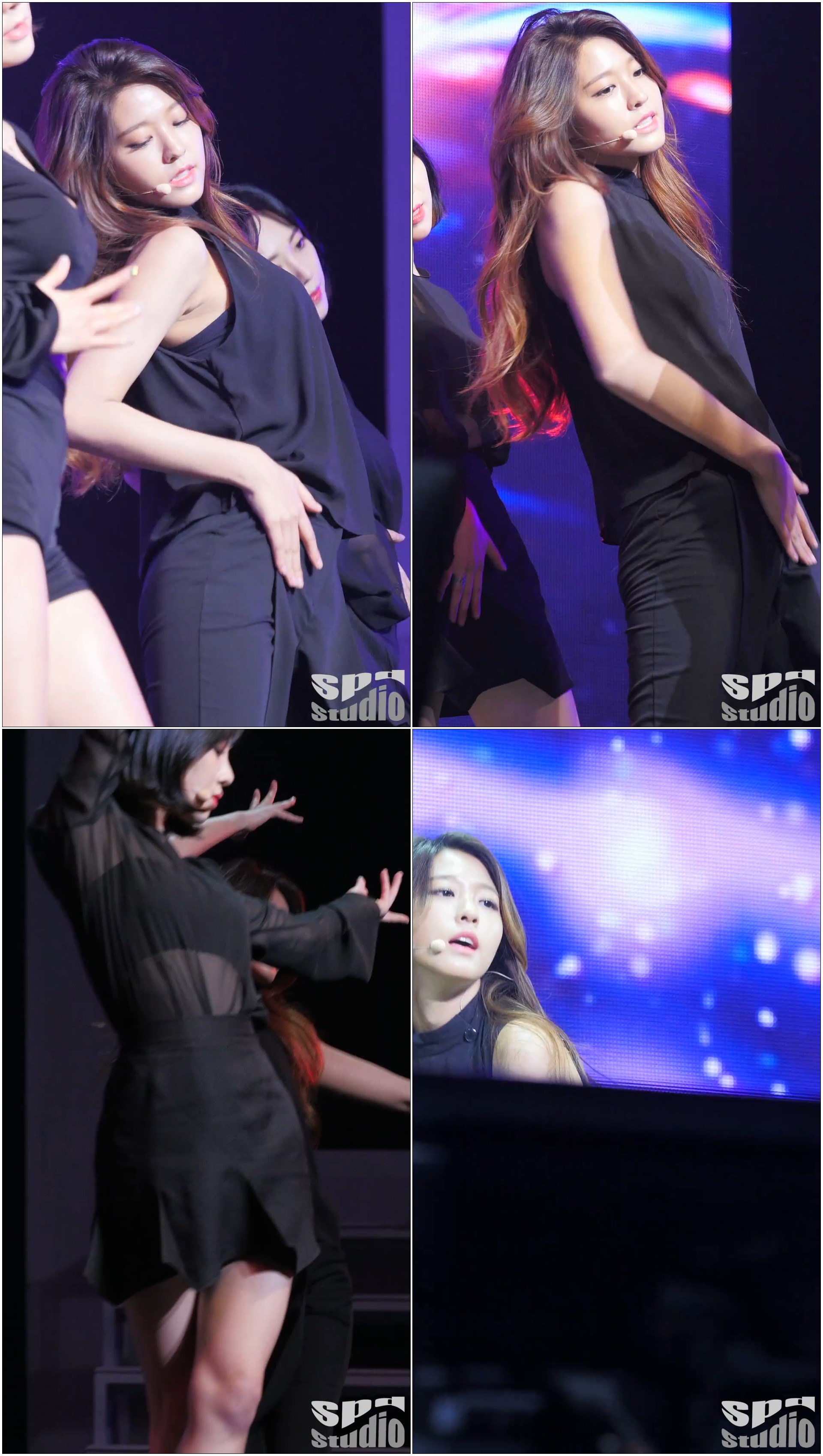 AOA 쇼케이스 설현 10초 Good Luck Showcase 160516 직캠 spdstudio