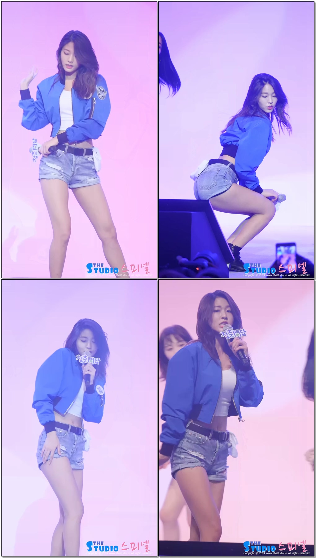 161012 청춘문답 AOA 설현 (Seolhyun) 직캠 짧은치마 Miniskirt by Spinel