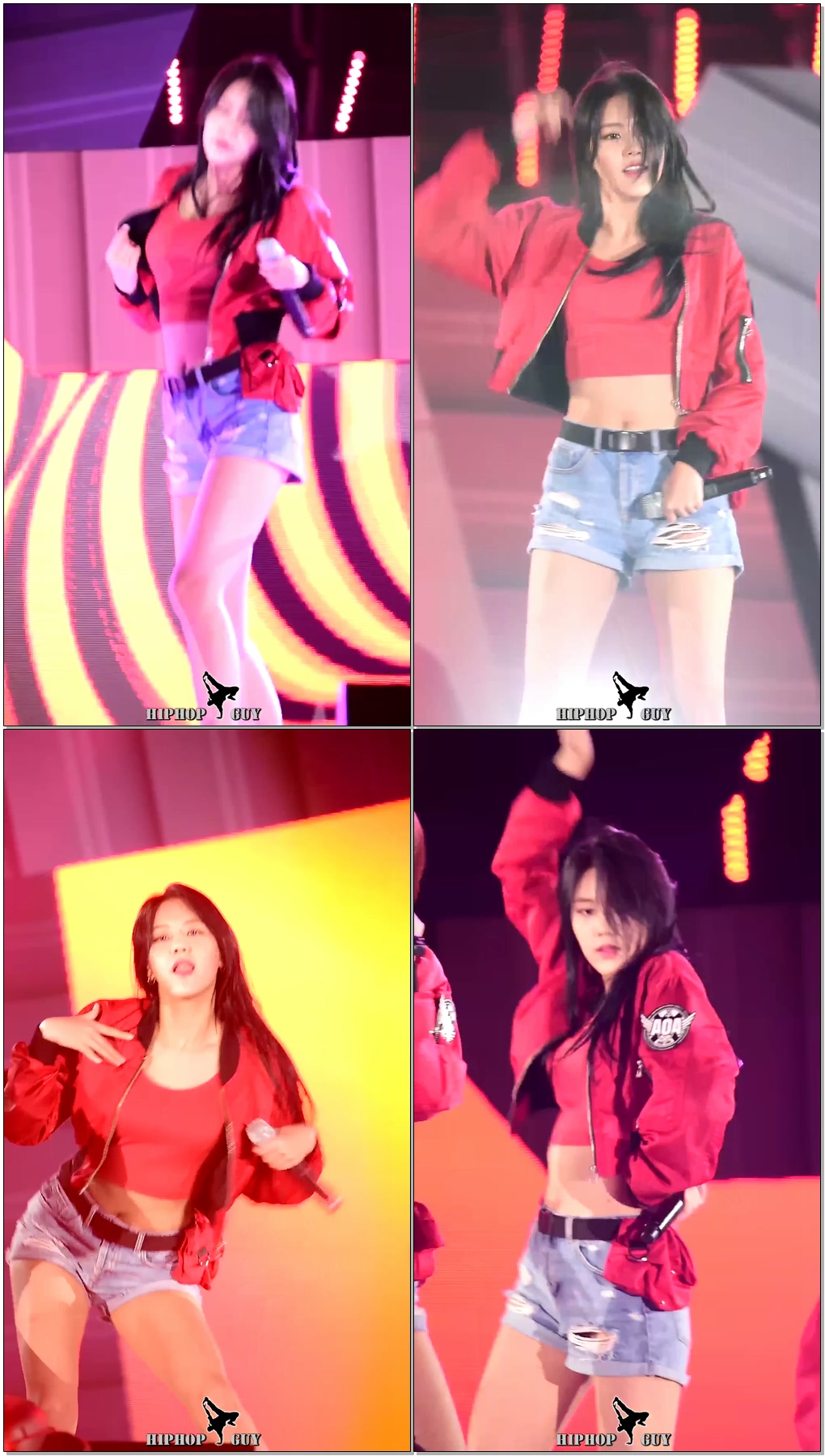 161013 전국체육대회 폐막식 AOA 혜정 - Good Luck [직캠 Fancam] by 힙합가이