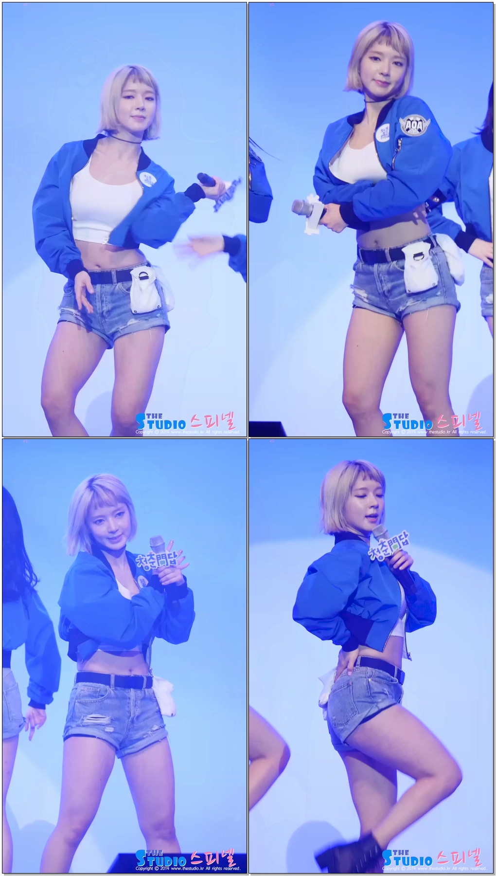 161012 청춘문답 AOA 초아 (Choa) 직캠 심쿵해 Heart Attack by Spinel