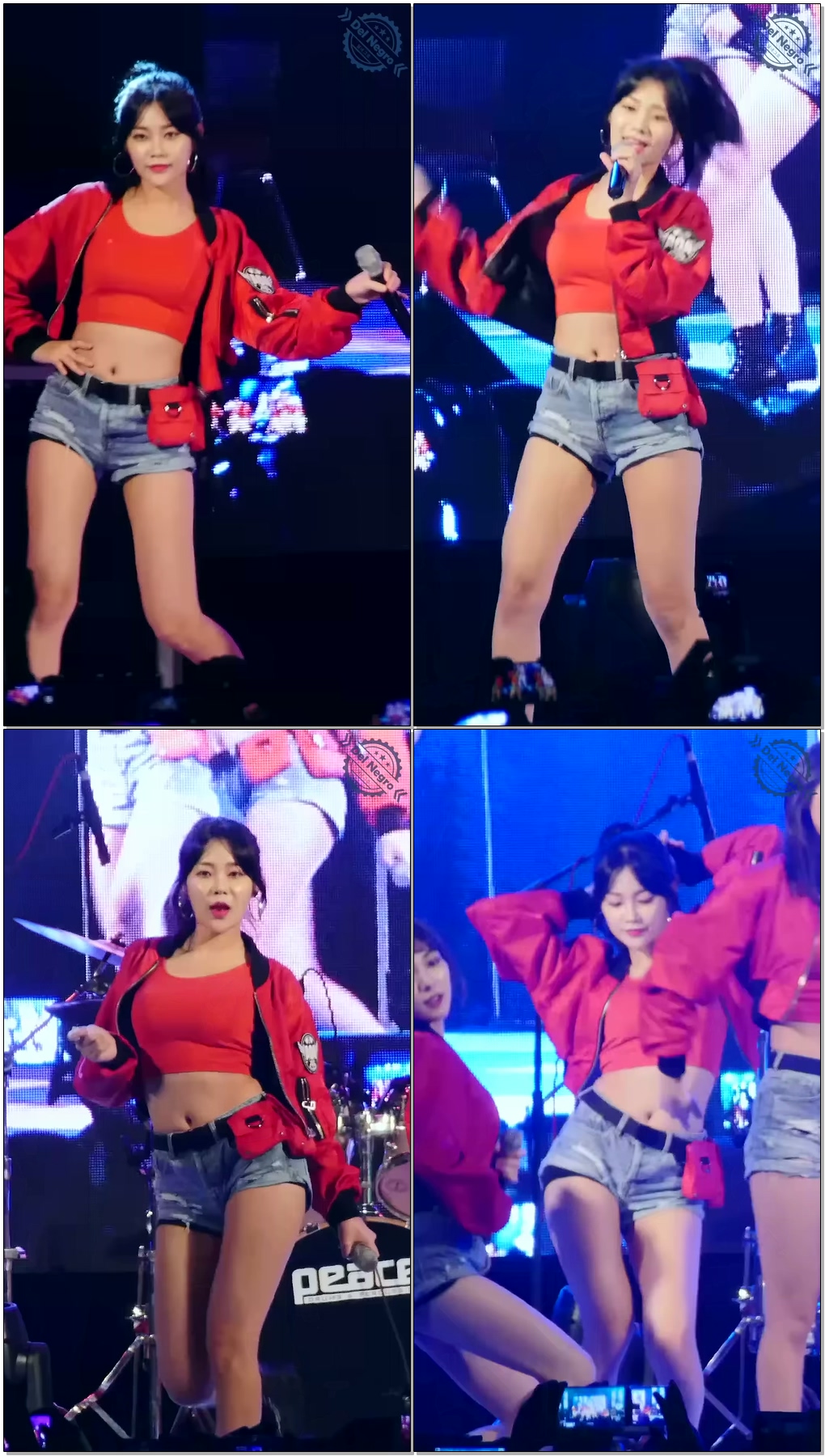 160921 한국항공대학교 축제 AOA Good Luck 유나 직캠 By 델네그로