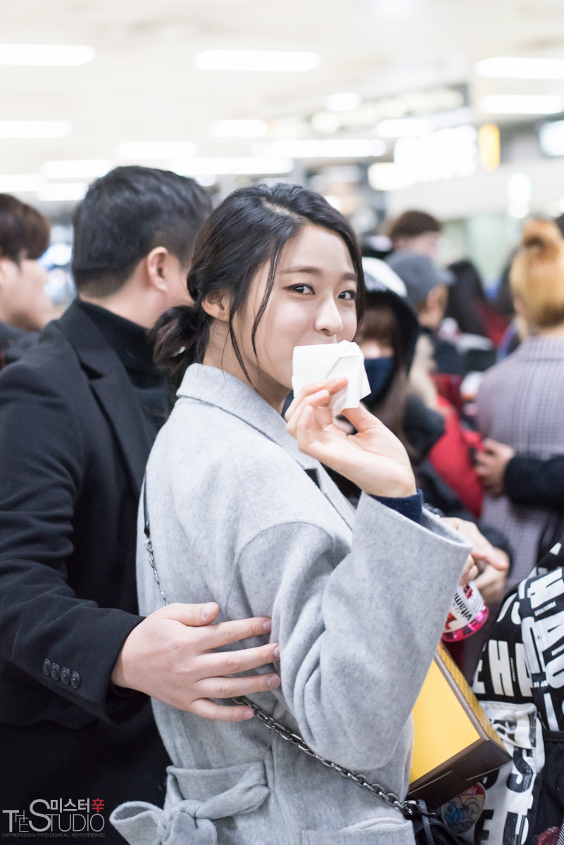 151220 AOA 설현,초아 입국 BY 미스터신