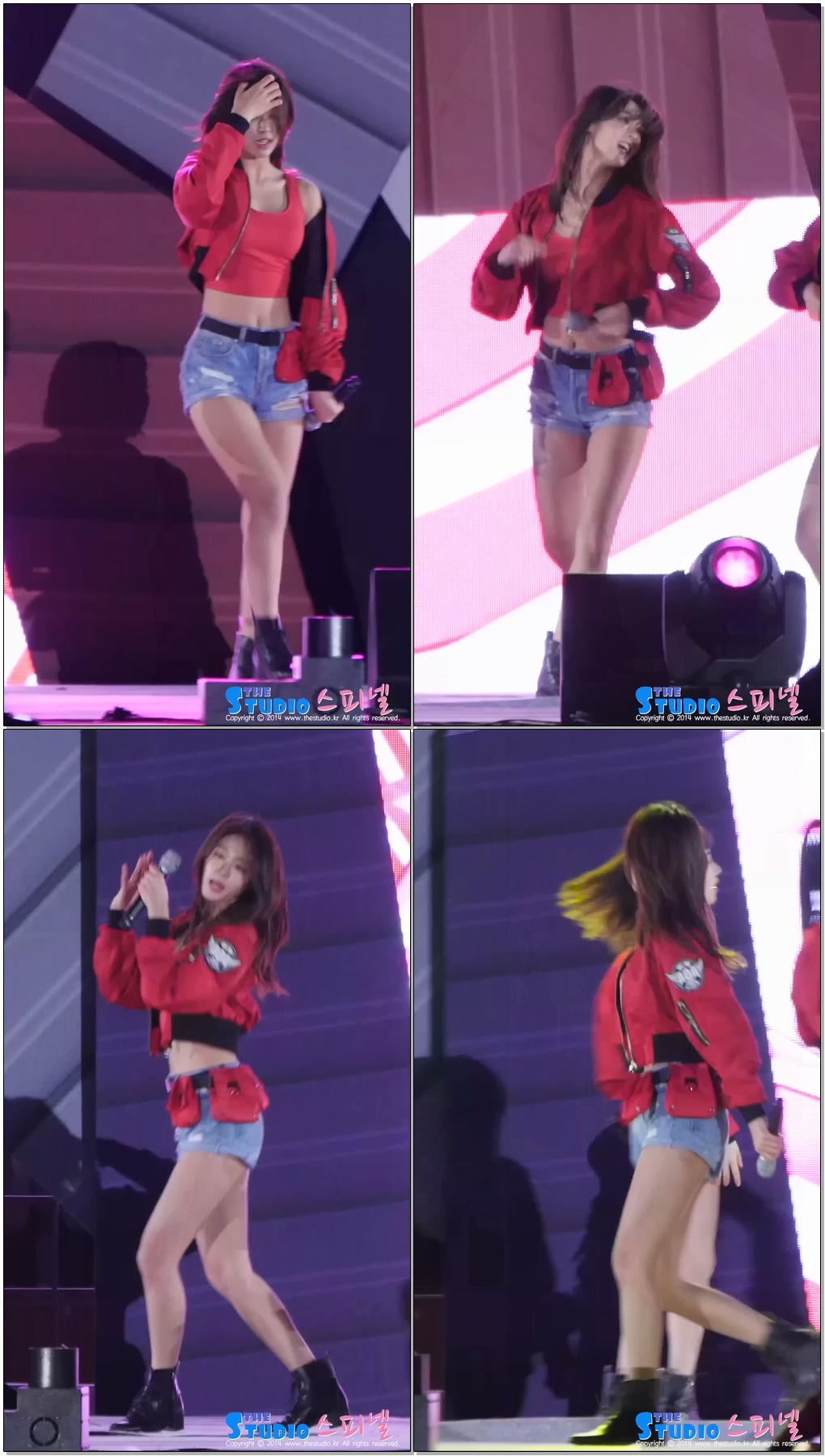 161013 전국체전 폐막식 AOA 설현 (Seolhyun) 직캠 심쿵해 Heart Attact by Spinel