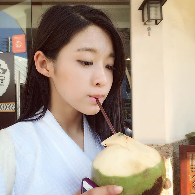 설현(AOA) 150106 인스타그램 - 코코넛