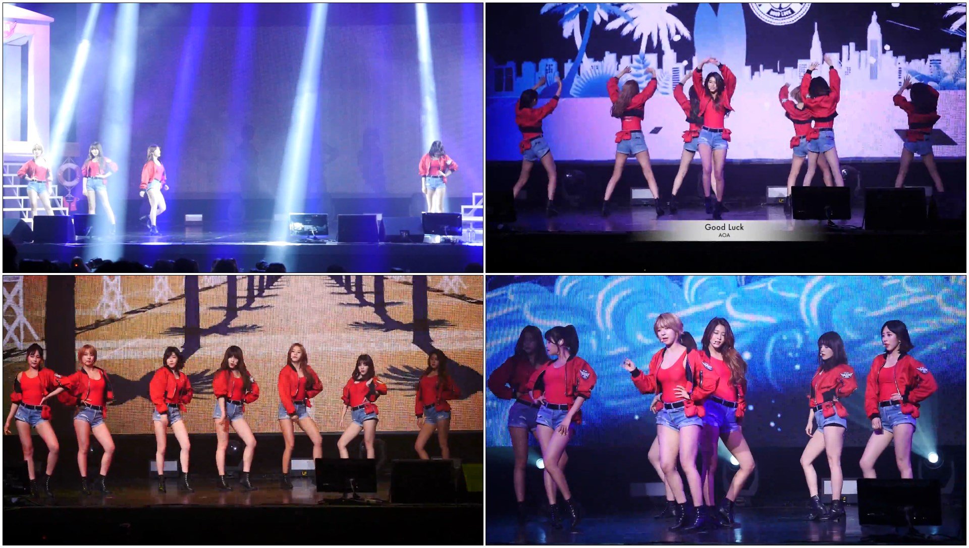 160516 AOA INTRO & Good Luck [AOA 4th Mini Album Showcase]