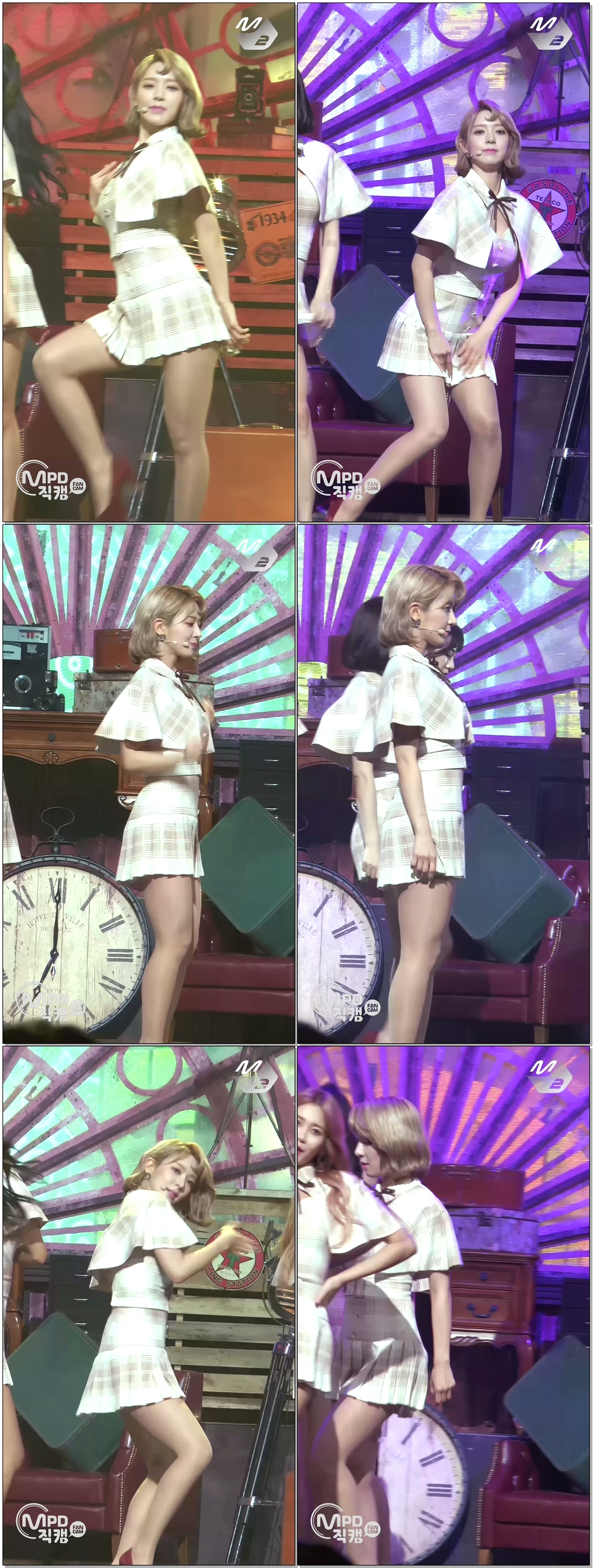 [MPD직캠] 에이오에이 초아 직캠 Excuse me AOA ChoA Fancam @엠카운트다운_170105
