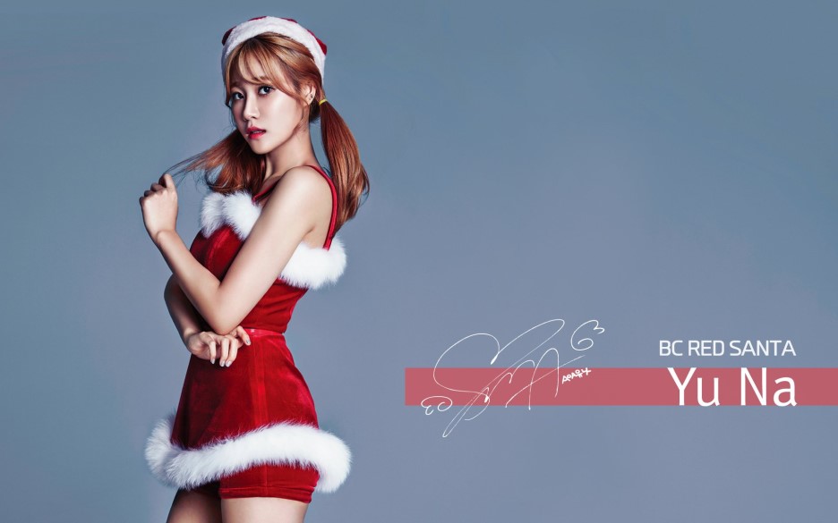 AOA BC카드 RED 산타 페스티벌 홍보이미지