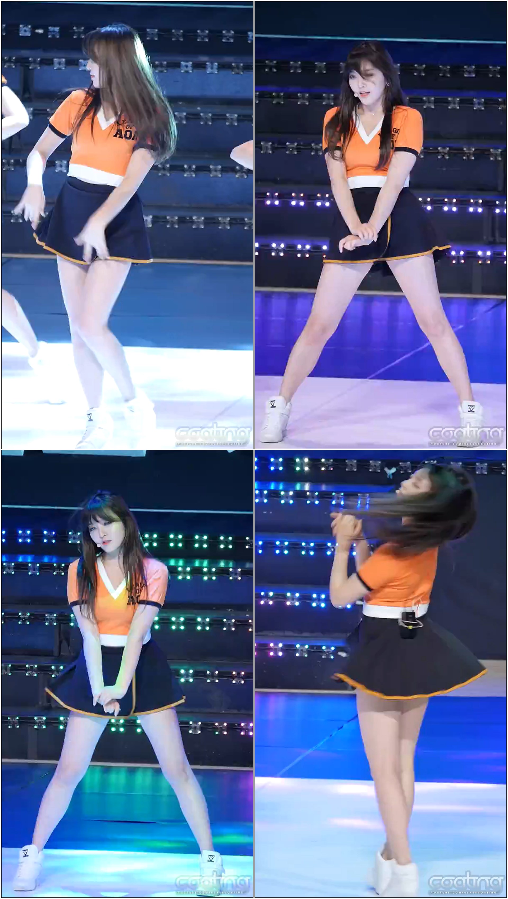 160430 V02 AOA-단발머리(찬미) 직캠(Fancam)／대아고50주년콘서트 by Glass Coating