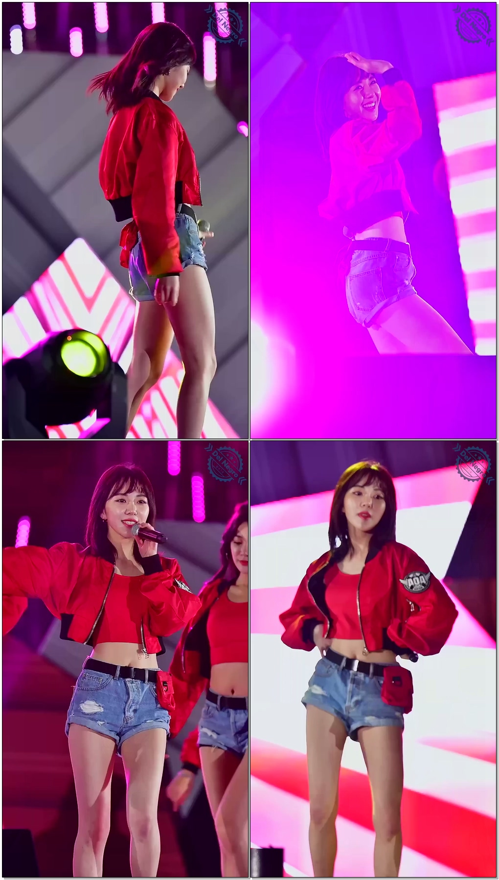 161013 전국체육대회 폐막식 AOA 심쿵해 (Heart Attack) 민아 직캠 By 델네그로