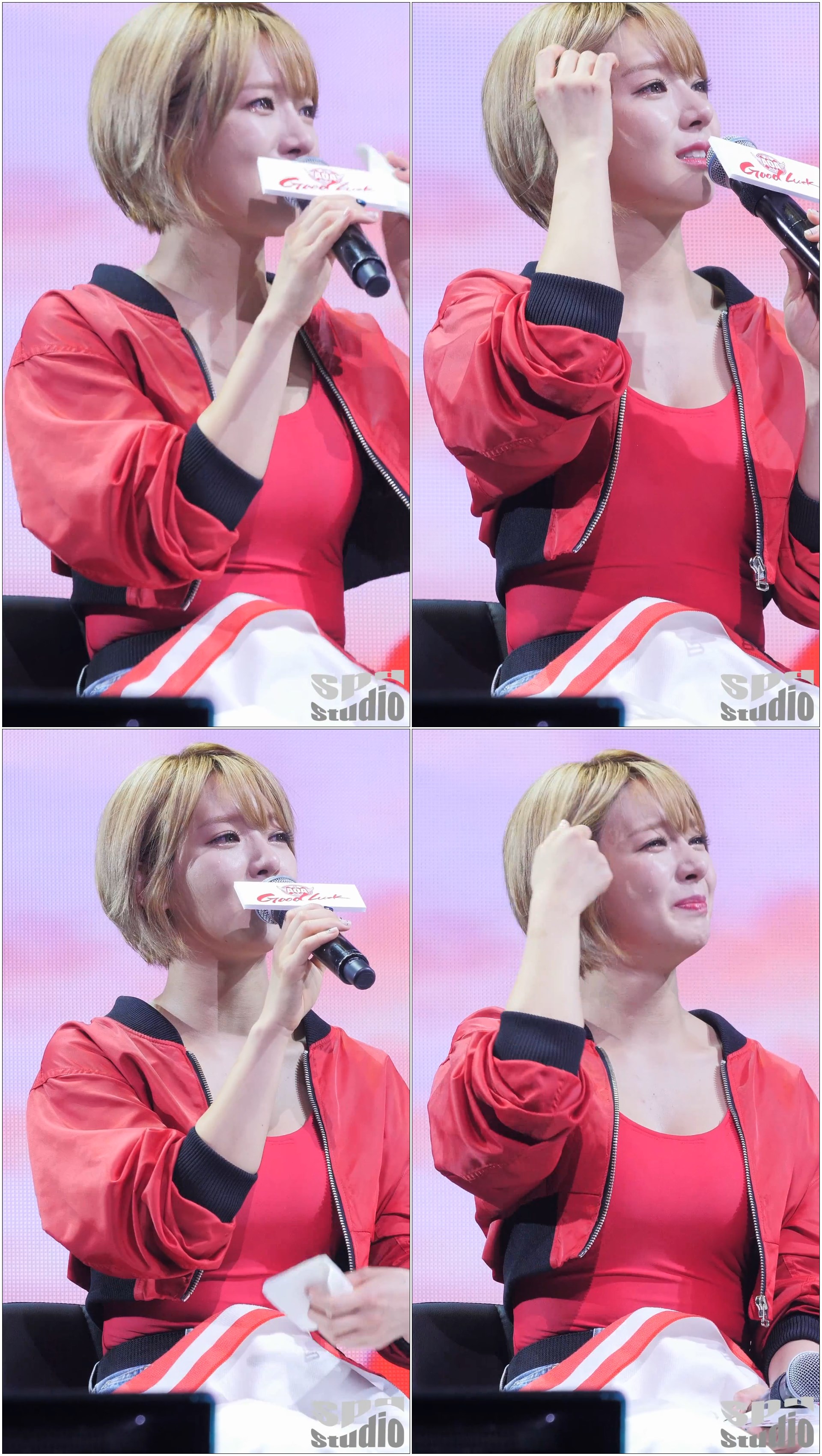 AOA 쇼케이스 울먹거리는 초아 Good Luck Showcase 160516 직캠 spdstudio