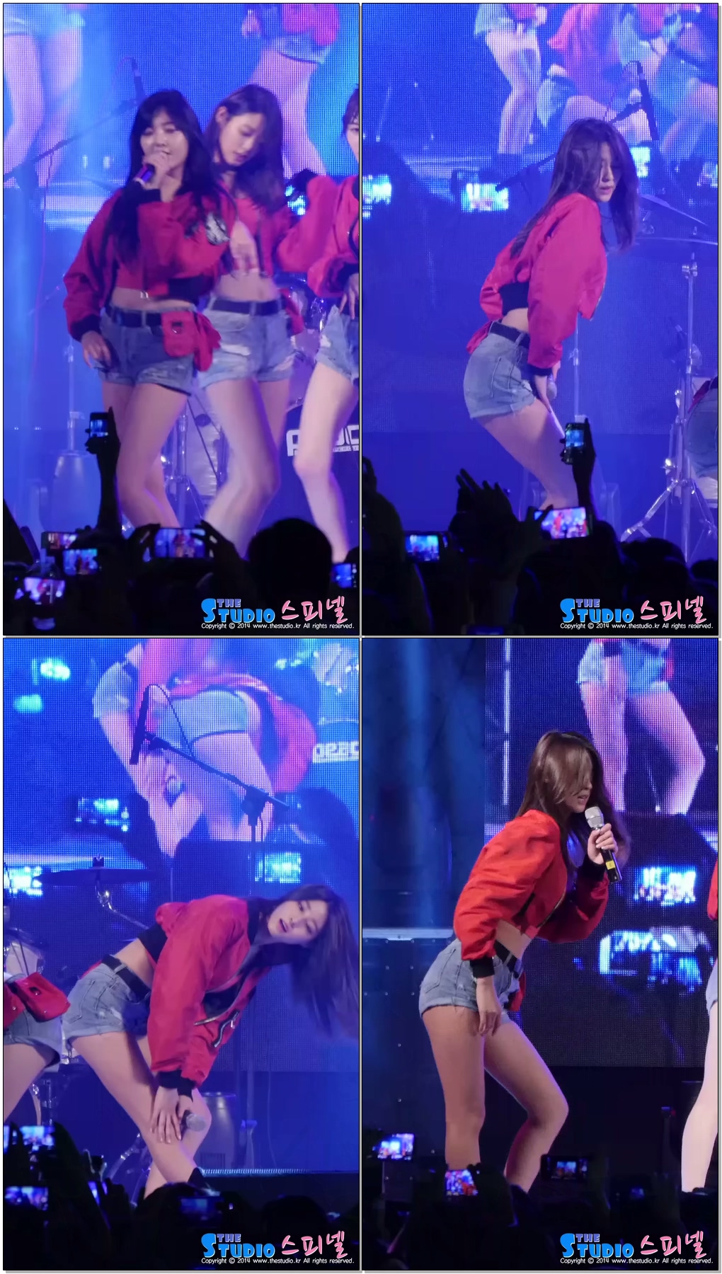 160921 항공대 AOA 설현 (Seolhyun) 직캠 짧은치마 Miniskirt by Spinel