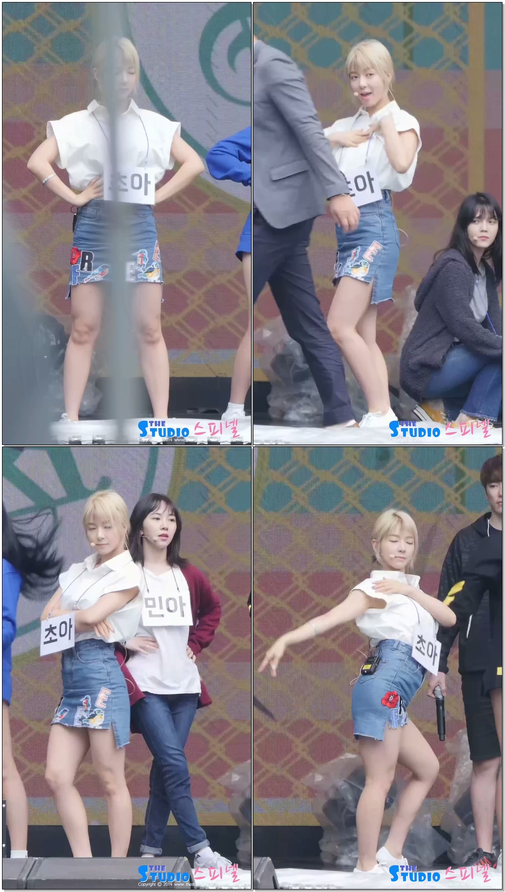 161008 DMC페스티벌 코리안뮤직웨이브 AOA 초아 (Choa) 리허설 직캠 심쿵해 Heart Attack by Spinel