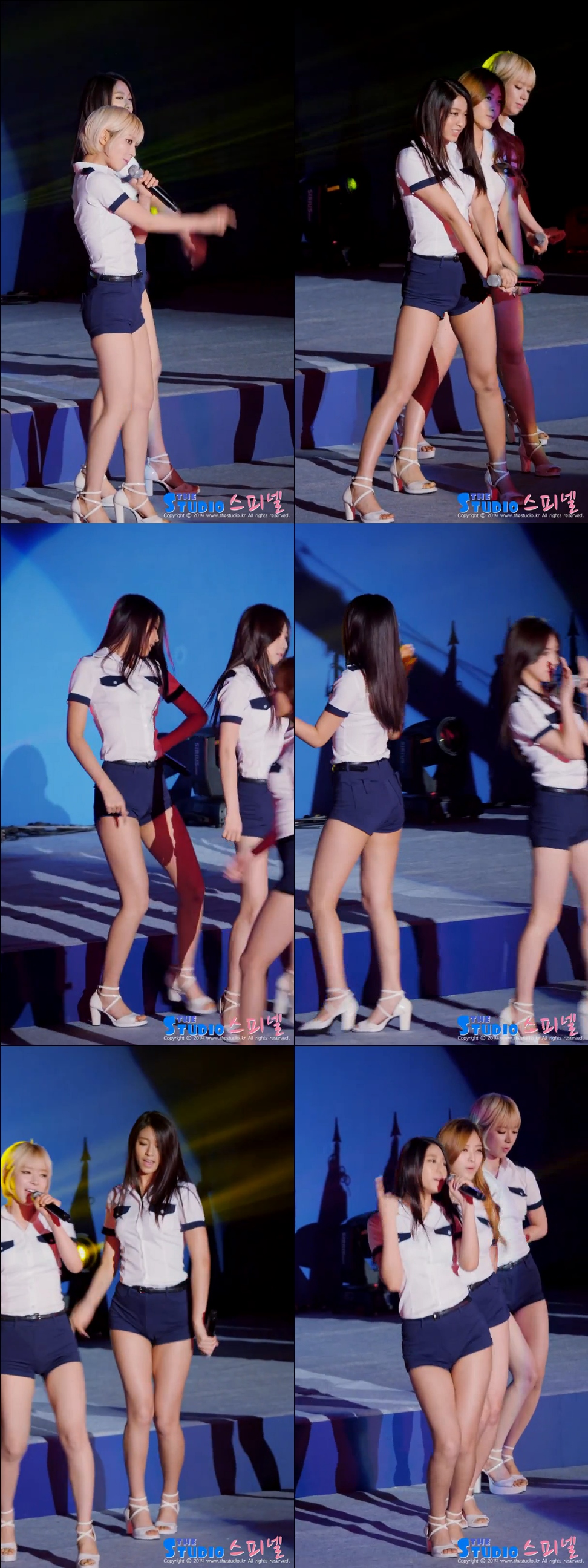 141006 전국기능경기대회 AOA 설현 직캠 by 스피넬