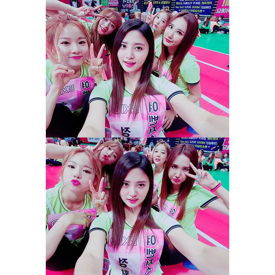 정화(EXID) 150811 인스타그램 - 우리 레고들 덕분에 힘이 불끈 솟았었어요!!