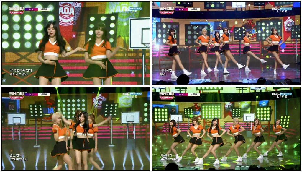 150715 AOA (에이오에이) - Heart Attack (심쿵해) @ Show Champion