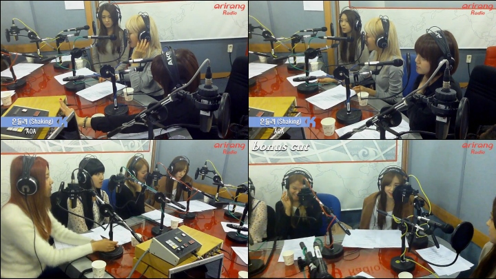 AOA - 흔들려 (Shaking) + Bonus Cut @ 131025 아리랑 라디오