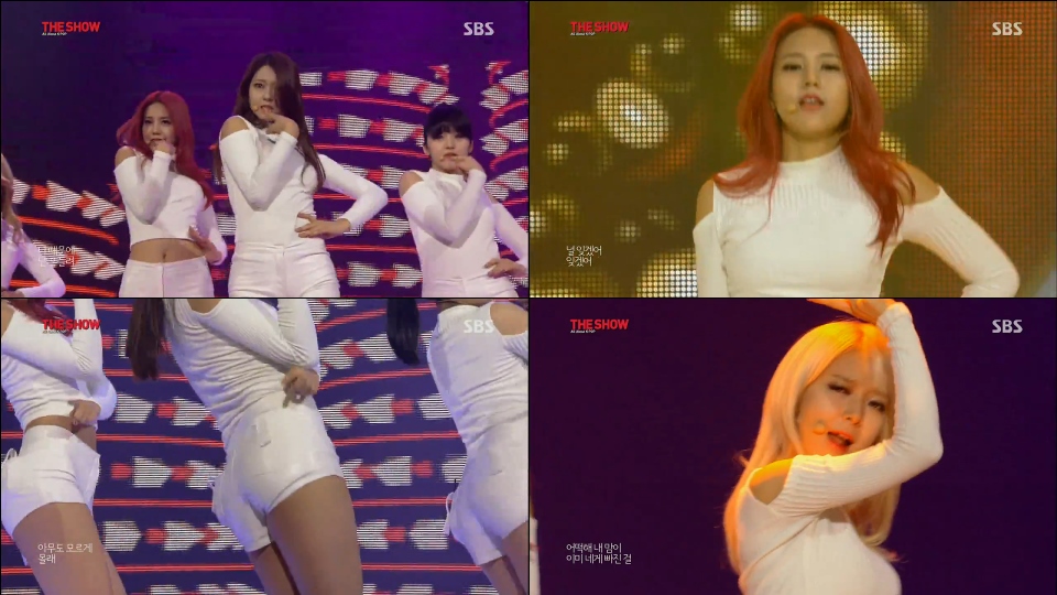 AOA(에이오에이) - 흔들려(Confused) @ 131105 더 쇼(The Show)