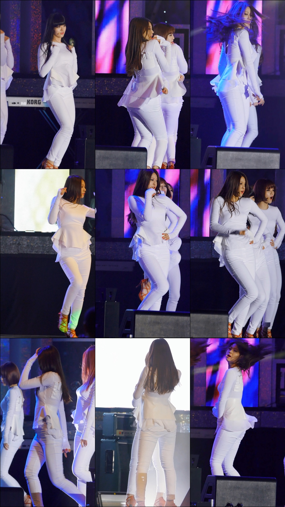 [직캠] 설현(AOA) - 131020 영스트리트 공개방송.swf