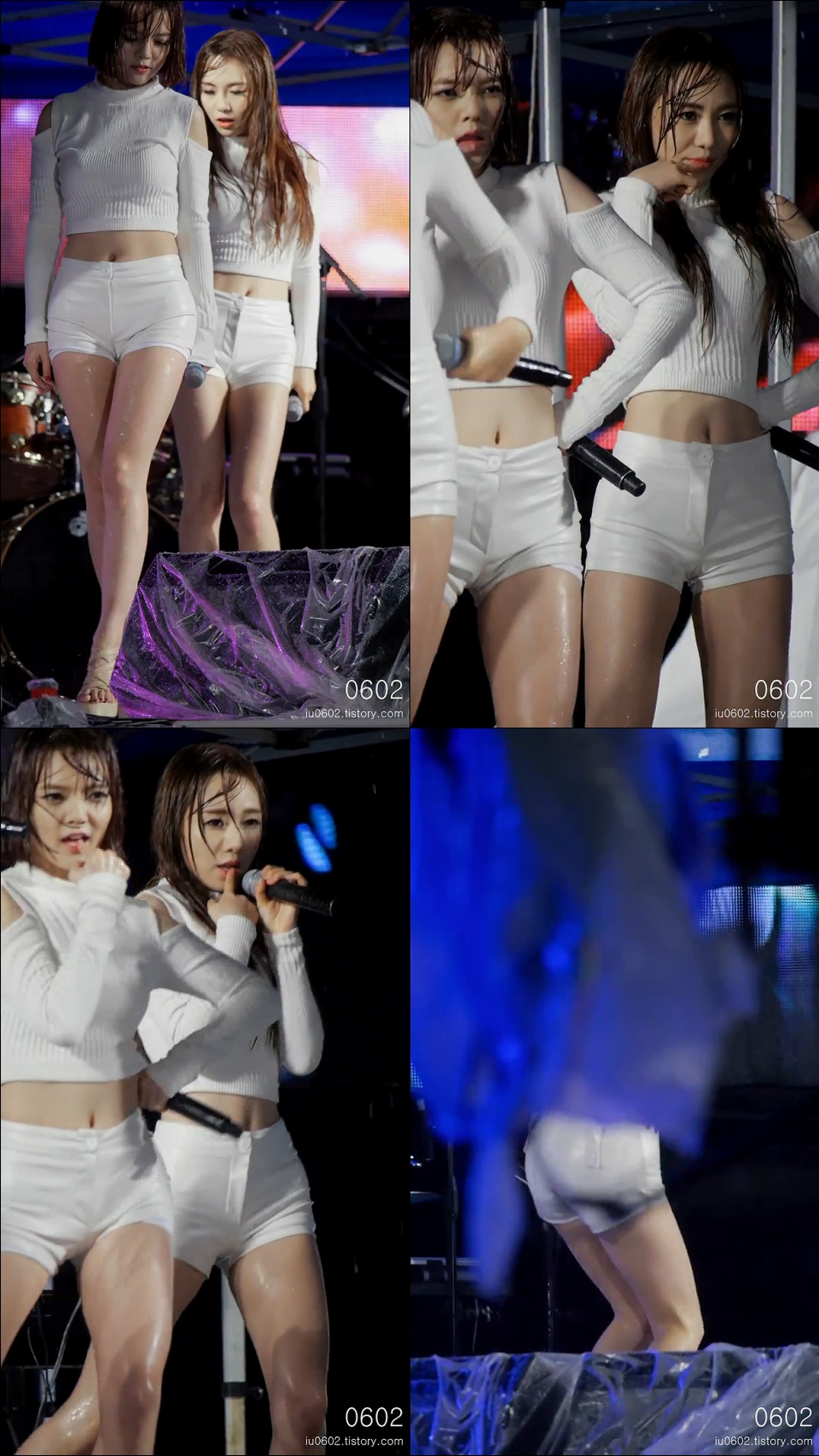 [빗속에서..2] 민아(AOA) 직캠 -131109 해운대 가을음악회