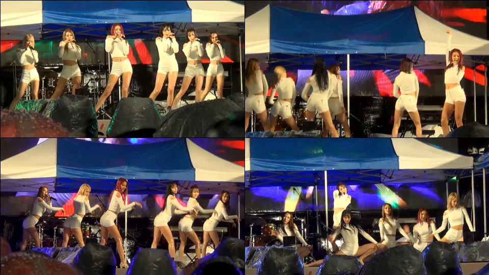 [빗속에서..fancam] AOA 직캠 -131109 해운대 신청사 별관 준공식