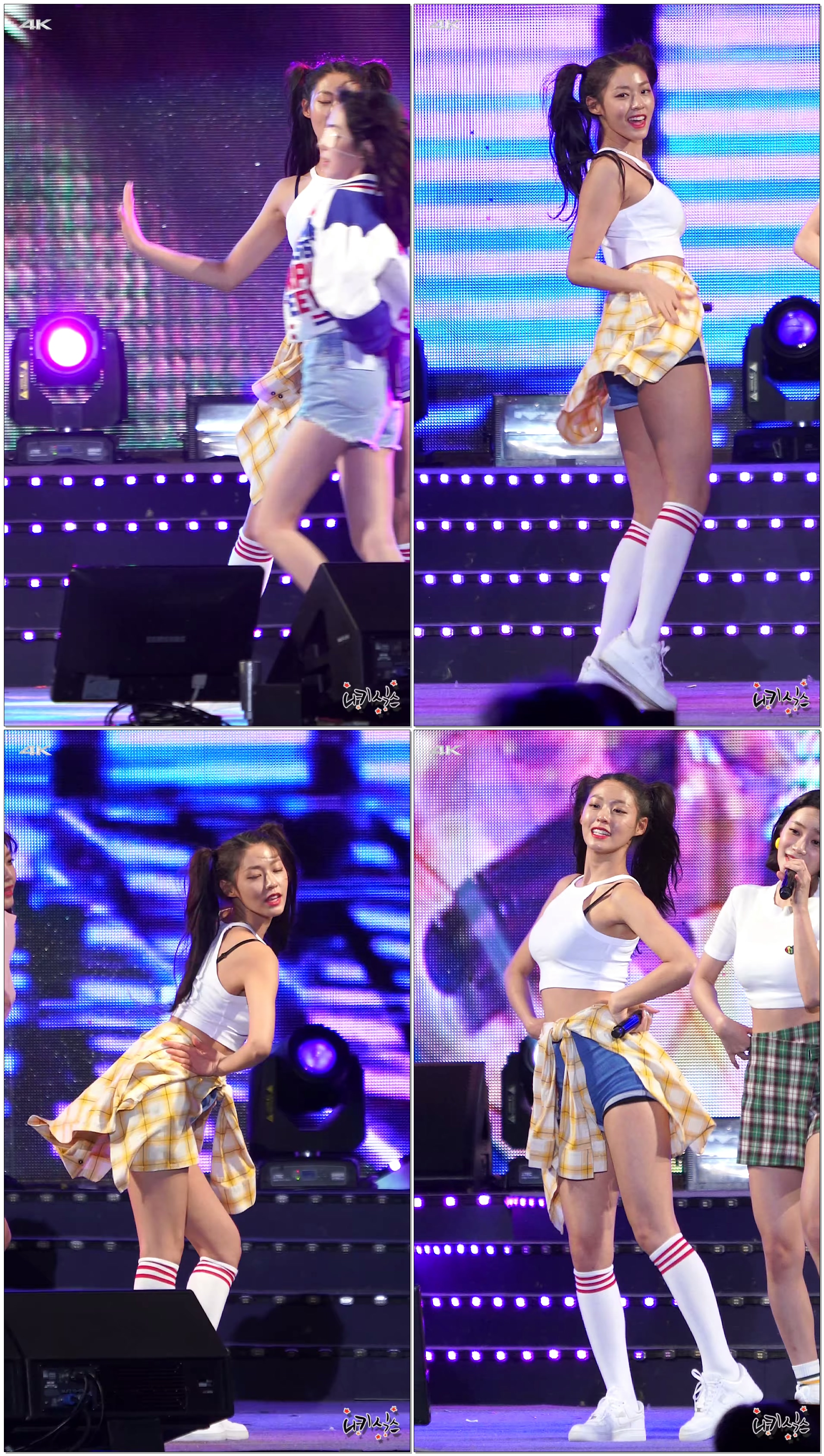 180706 4K AOA(에이오에이) 설현 심쿵해(Heart Attack) 강원도민대축제 직캠(Fancam) by 니키식스