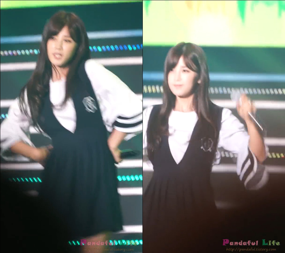 141115 펩시콘서트 초롱.보미(에이핑크) 직캠 by Pandaful Life