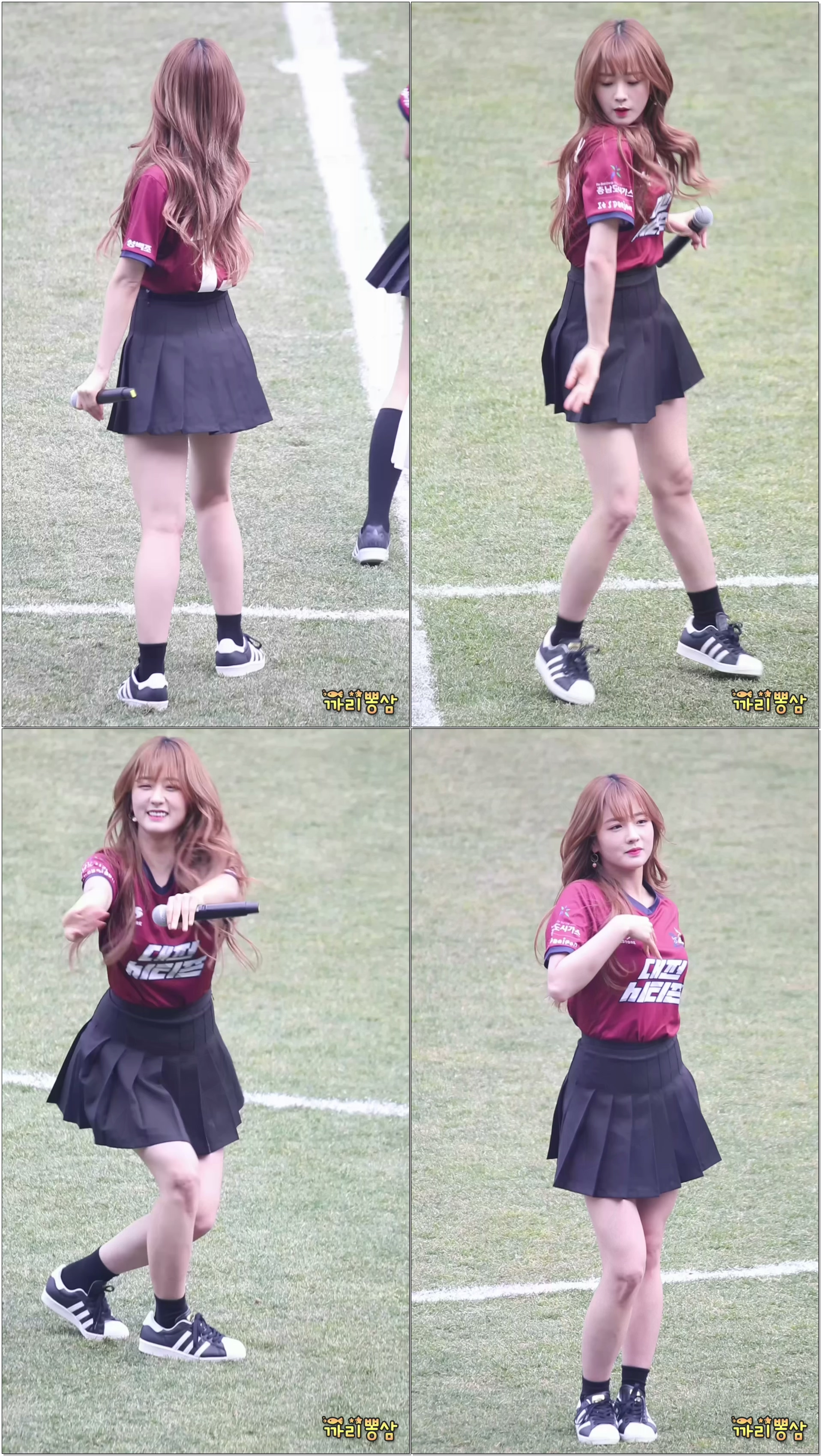 170312 Apink(에이핑크) 보미 내가 셀렐수있게(Only one) @대전시티즌 개막전 대전 월드컵경기장