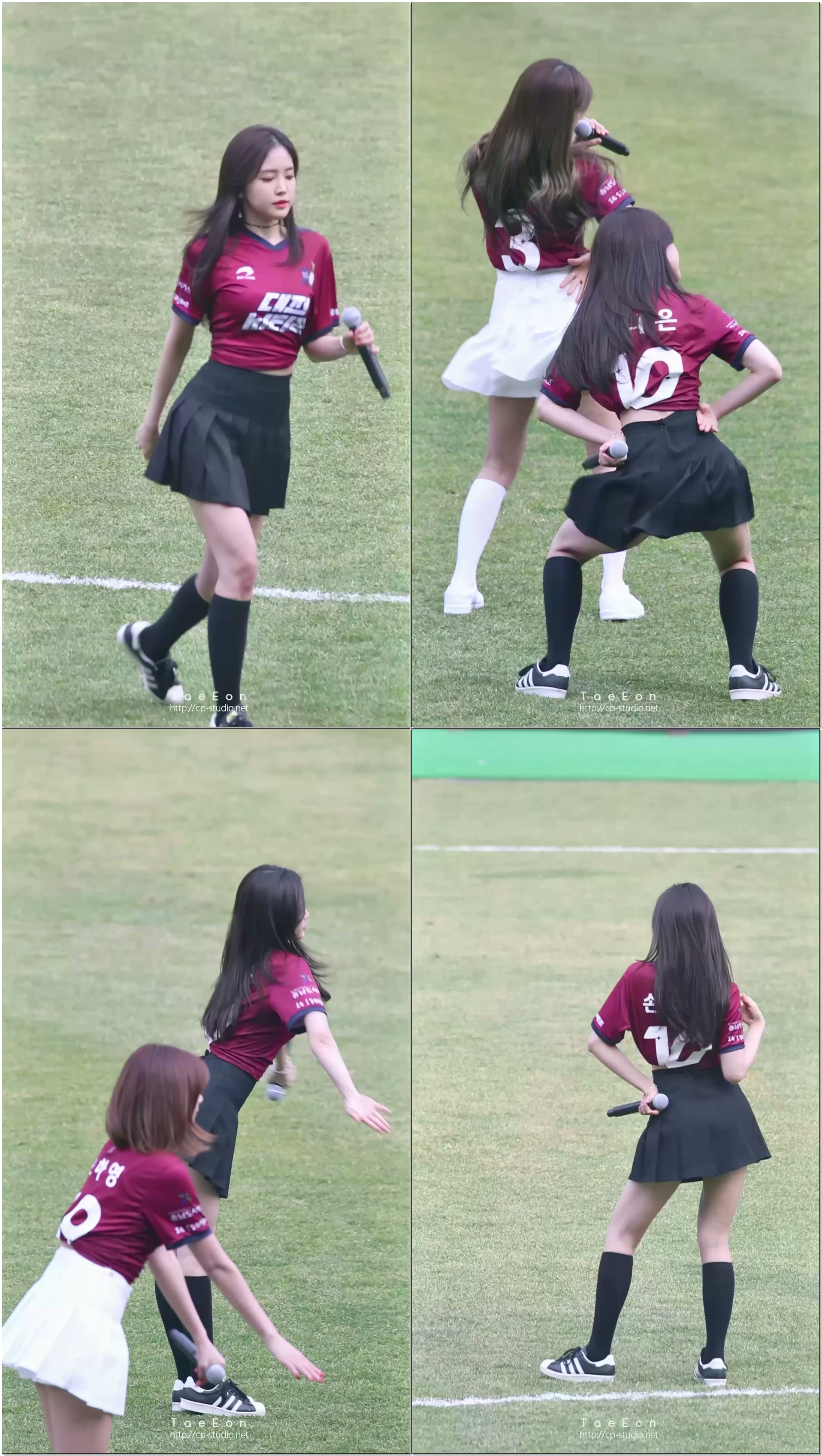 170312 에이핑크(APINK) 나은 '내가 설렐 수 있게 + Mr. Chu + LUV' ( Full Ver. ) @대전FC개막전 KPOP FANCAM 직캠