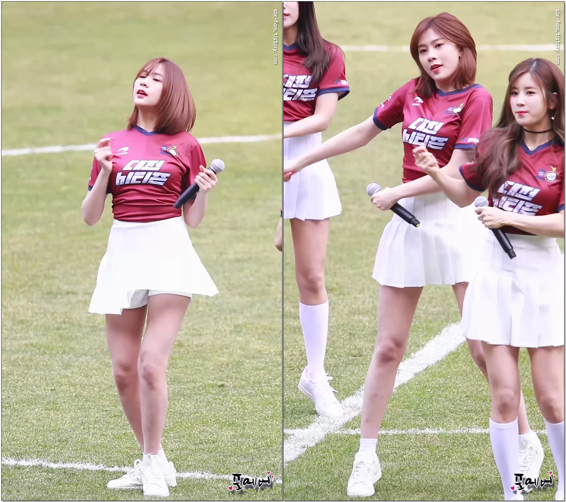 170312 에이핑크(Apink) 오하영-내가 설렐 수 있게 [대전시티즌 개막 축하공연] 직캠 by 포에버