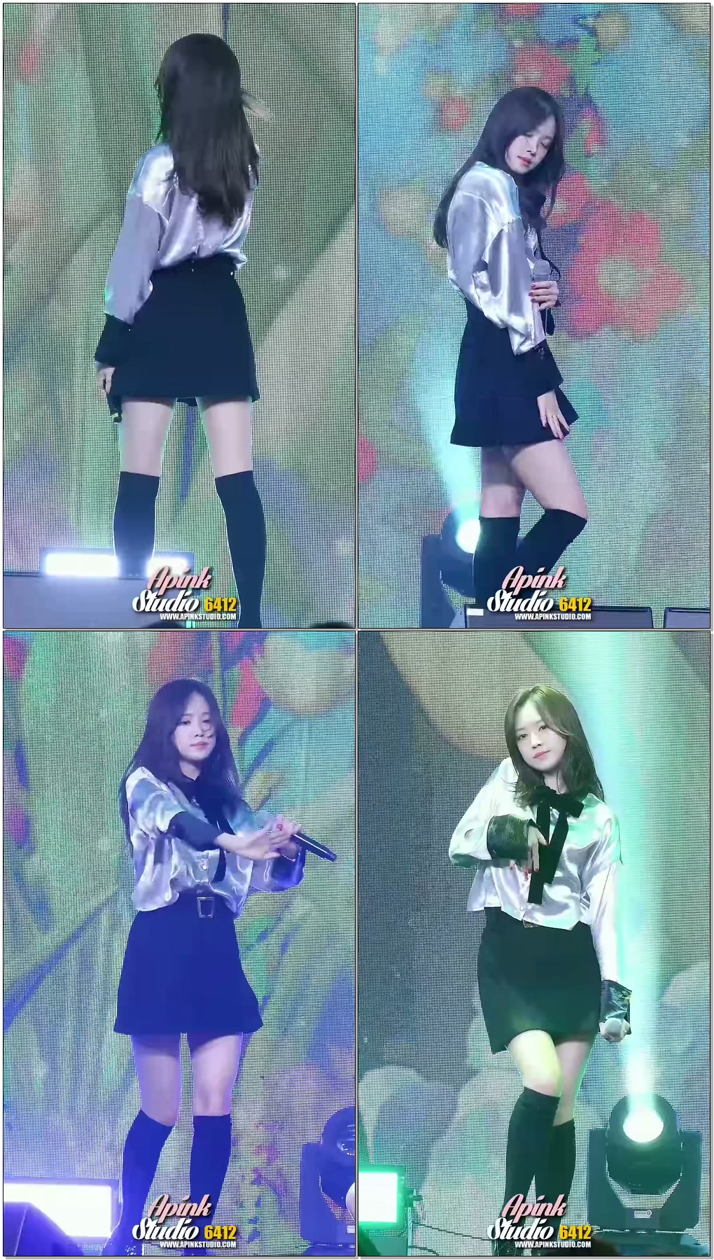 161213 에이핑크 손나은 내가 설렐 수 있게 직캠 골든글러브 시상식 By.6412