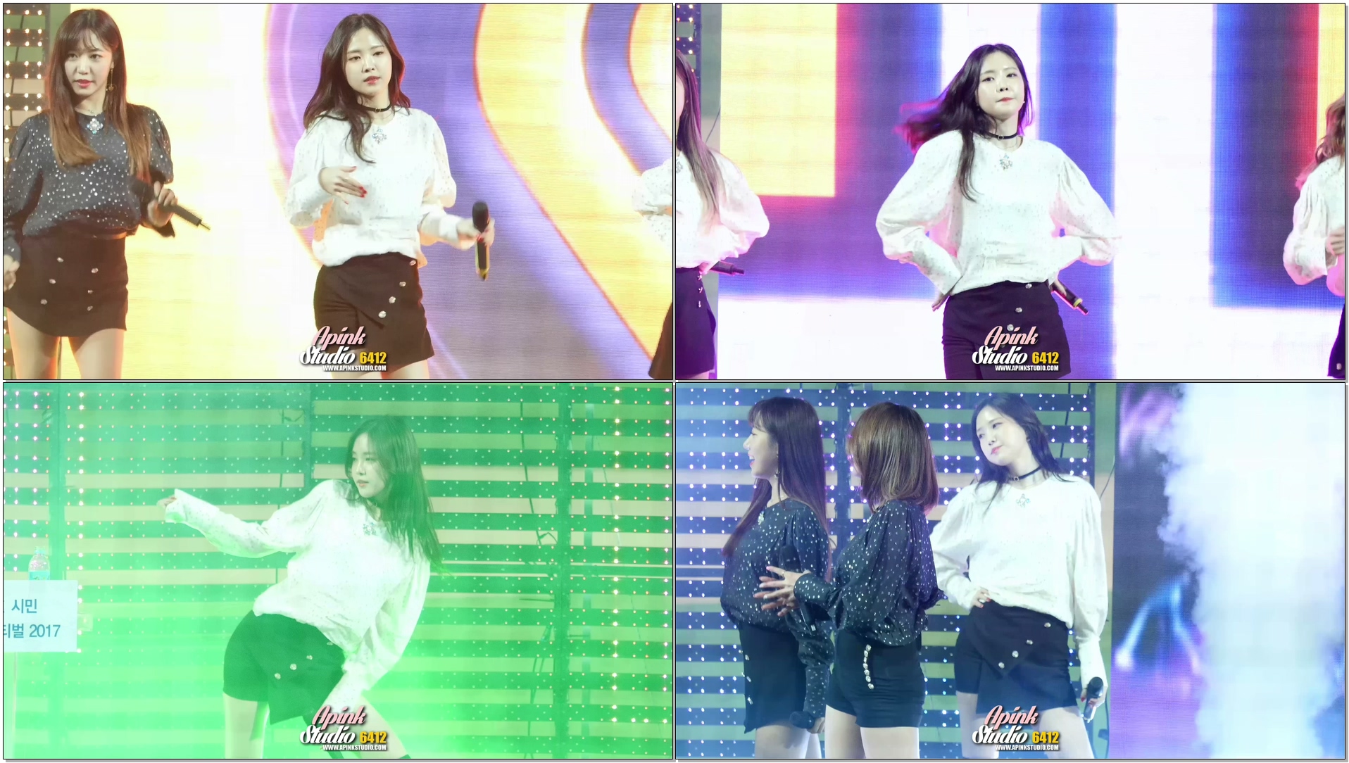 170409 에이핑크 손나은 NoNoNo 직캠 수원 KT 위즈 시민서포터즈 페스티벌 [4K] By.6412