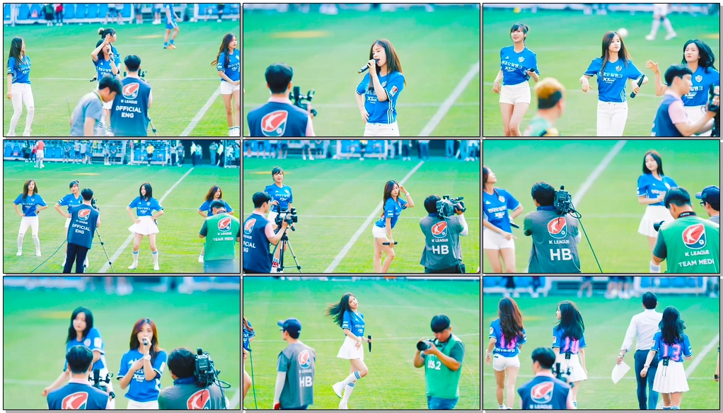 [4k Fancam] 160619 에이핑크(Apink) - Luv@울산 문수경기장 축구