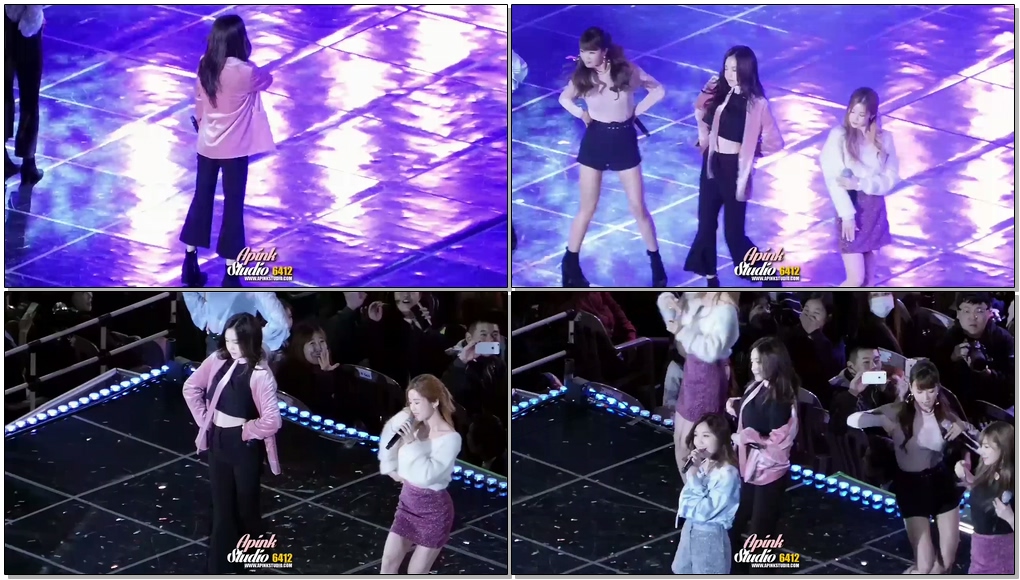 161008 에이핑크 손나은 Focus 내가 설렐 수 있게 + NoNoNo 직캠 DMC 페스티벌 By.6412