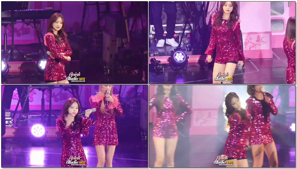 161218 에이핑크 손나은 My My 직캠 PINK PARTY 콘서트 By.6412