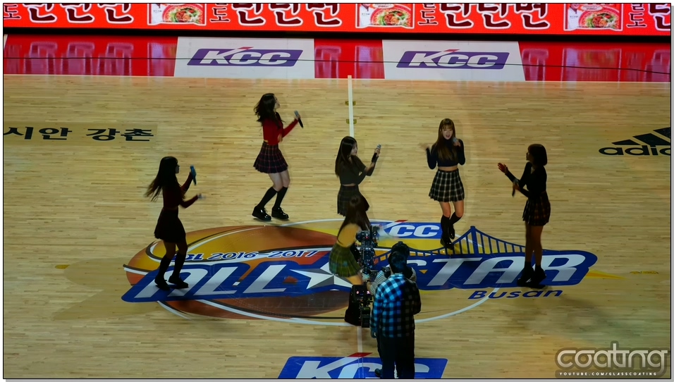 170122 H01 에이핑크(Apink)-별의 별 직캠(Fancam)／16-17시즌 프로농구 올스타전 축하공연