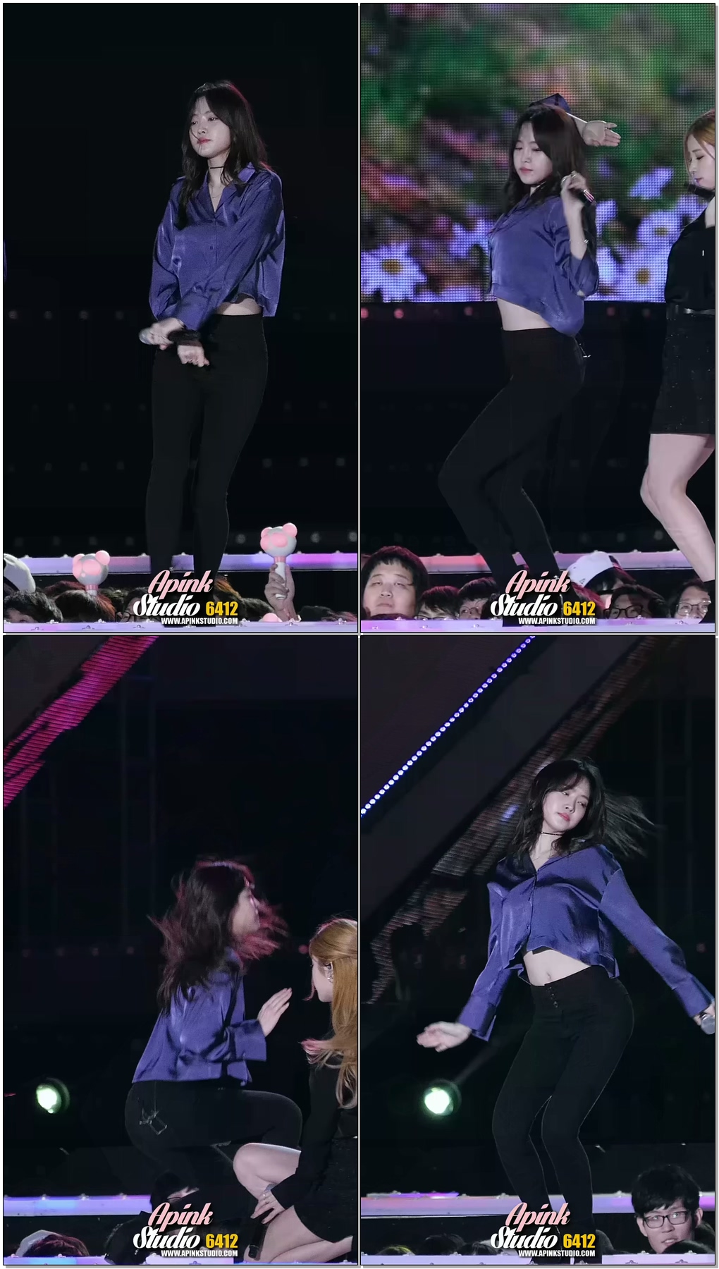 161022 에이핑크 손나은 내가 설렐 수 있게 직캠 KBS 청소년 음악회 By.6412