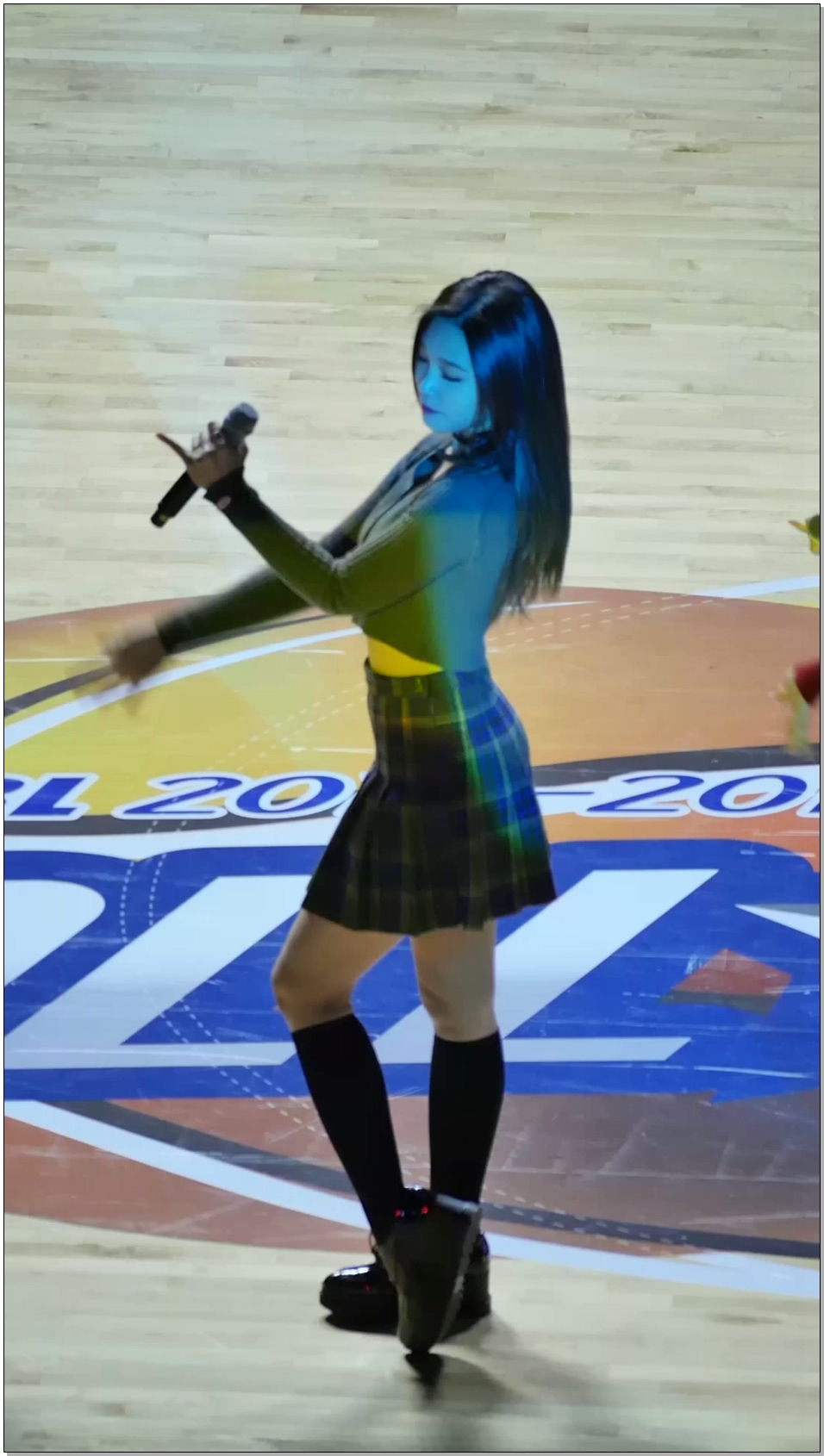 170122 에이핑크 (Apink) 정은지 (Jeong Eun Ji) 2016-2017 KCC 프로농구 올스타전 축하공연 직캠