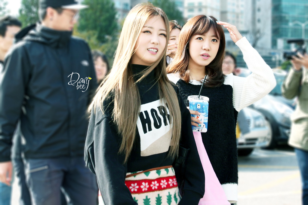 141102 안녕하세요 에이핑크(Apink) 출근길 직찍 by danbeej