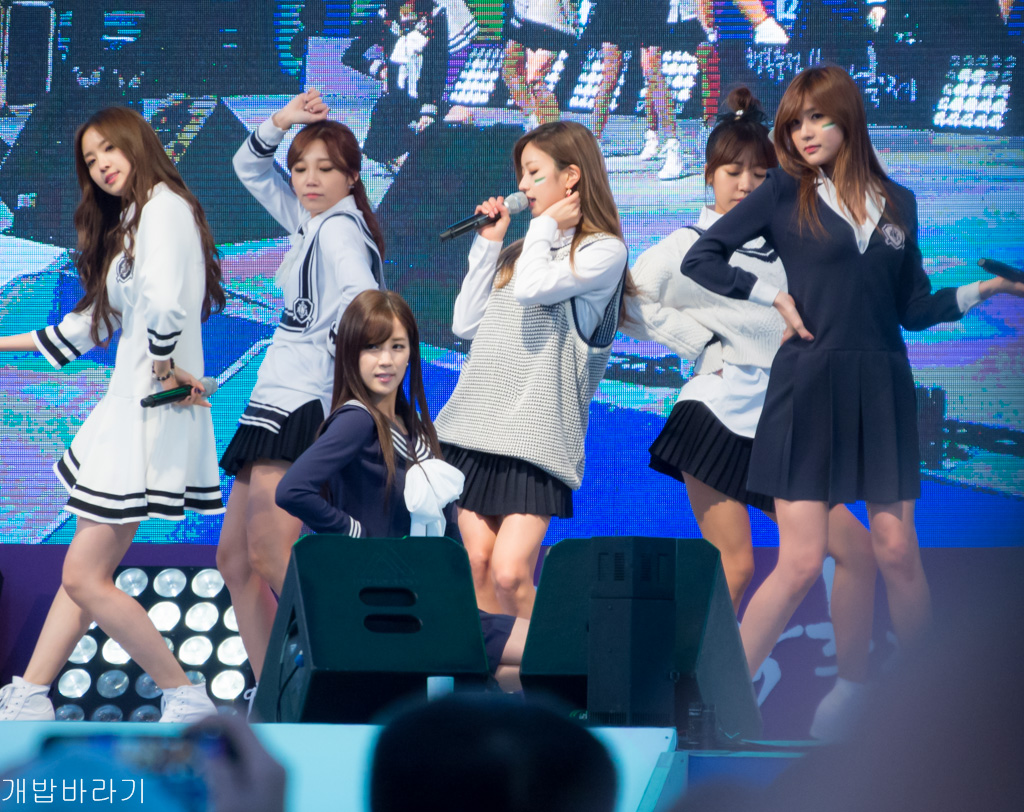 에이핑크(Apink) 직찍 - 141109 기아 소하리 행복충전 음악축제