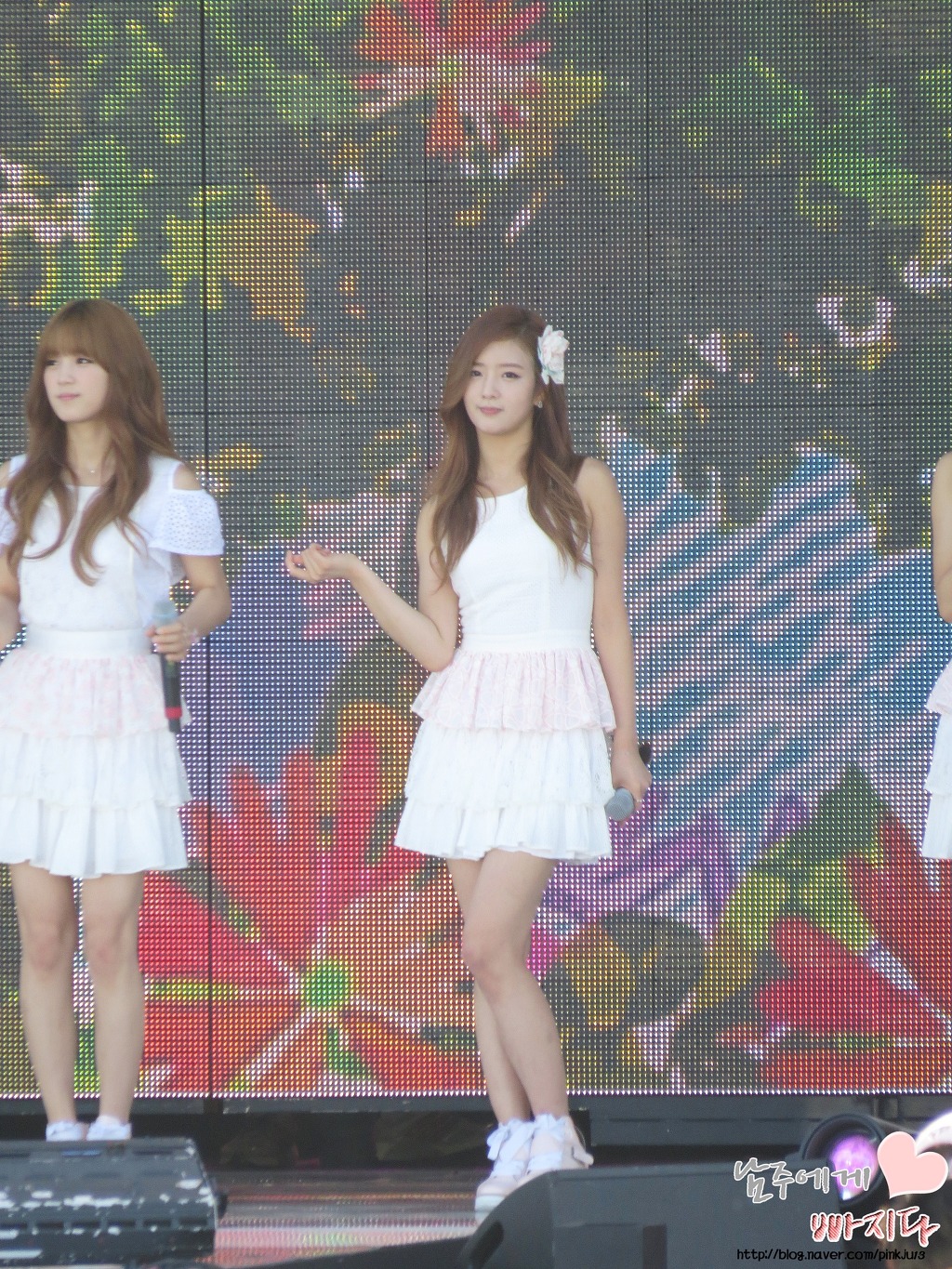 130814 에이핑크 DMZ 평화콘서트 직찍 by 남주에게빠지다