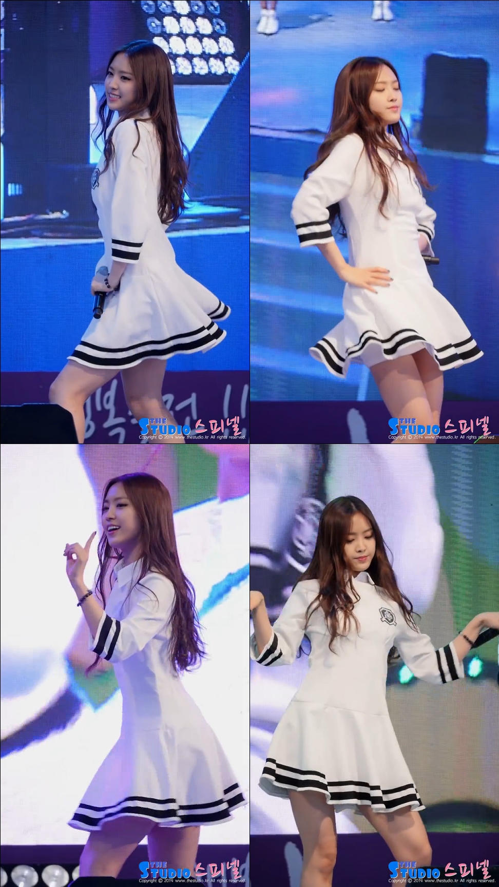 141109 기아 소하리 행복충전 음악축제 에이핑크 나은 직캠 by 스피넬