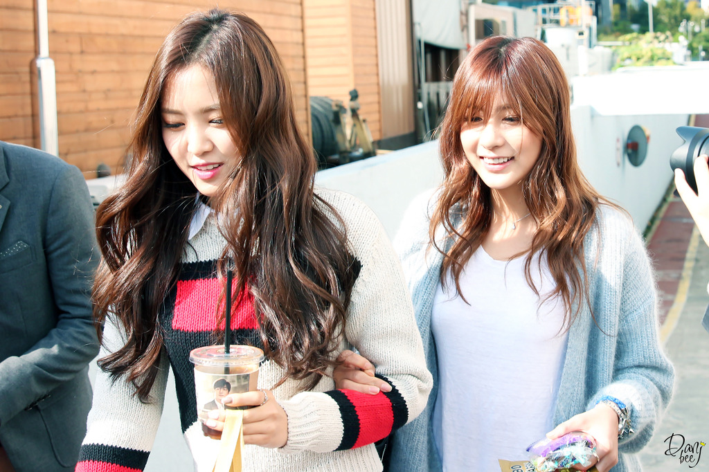 141102 안녕하세요 에이핑크(Apink) 출근길 직찍 by danbeej