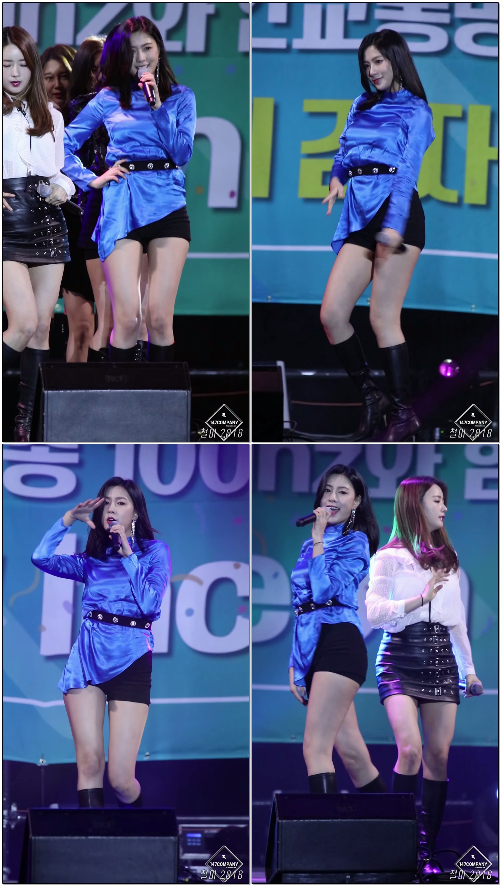 180414 에이핑크 (Apink) 하영 (Hayoung) 파이브 (FIVE) BY 철이 147Company - 인천 페스타(직캠/fancam)