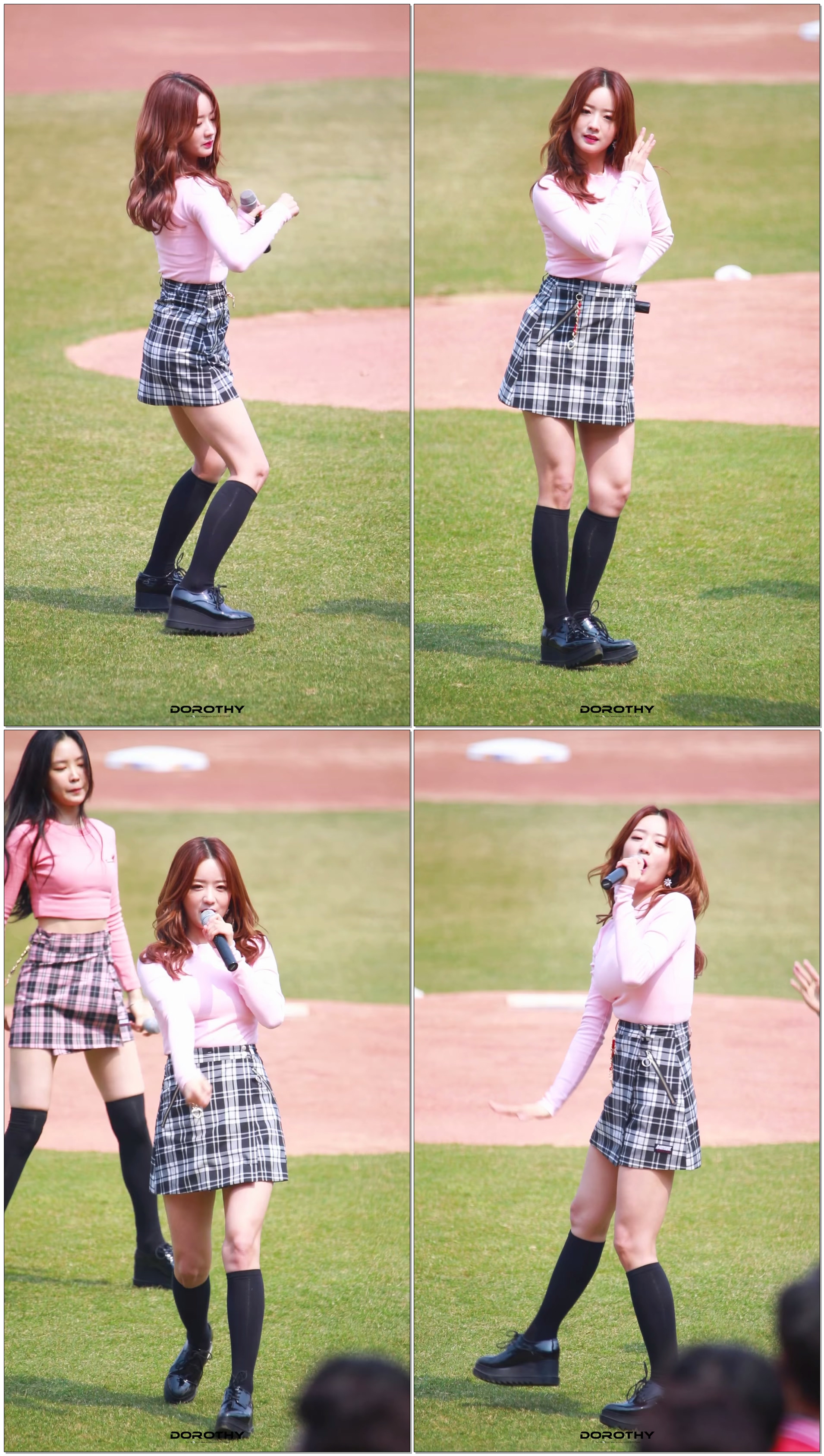 180324 2018 KBO리그 기아타이거즈 개막전 축하공연_ Mr.chu 보미 직캠 by DOROTHY