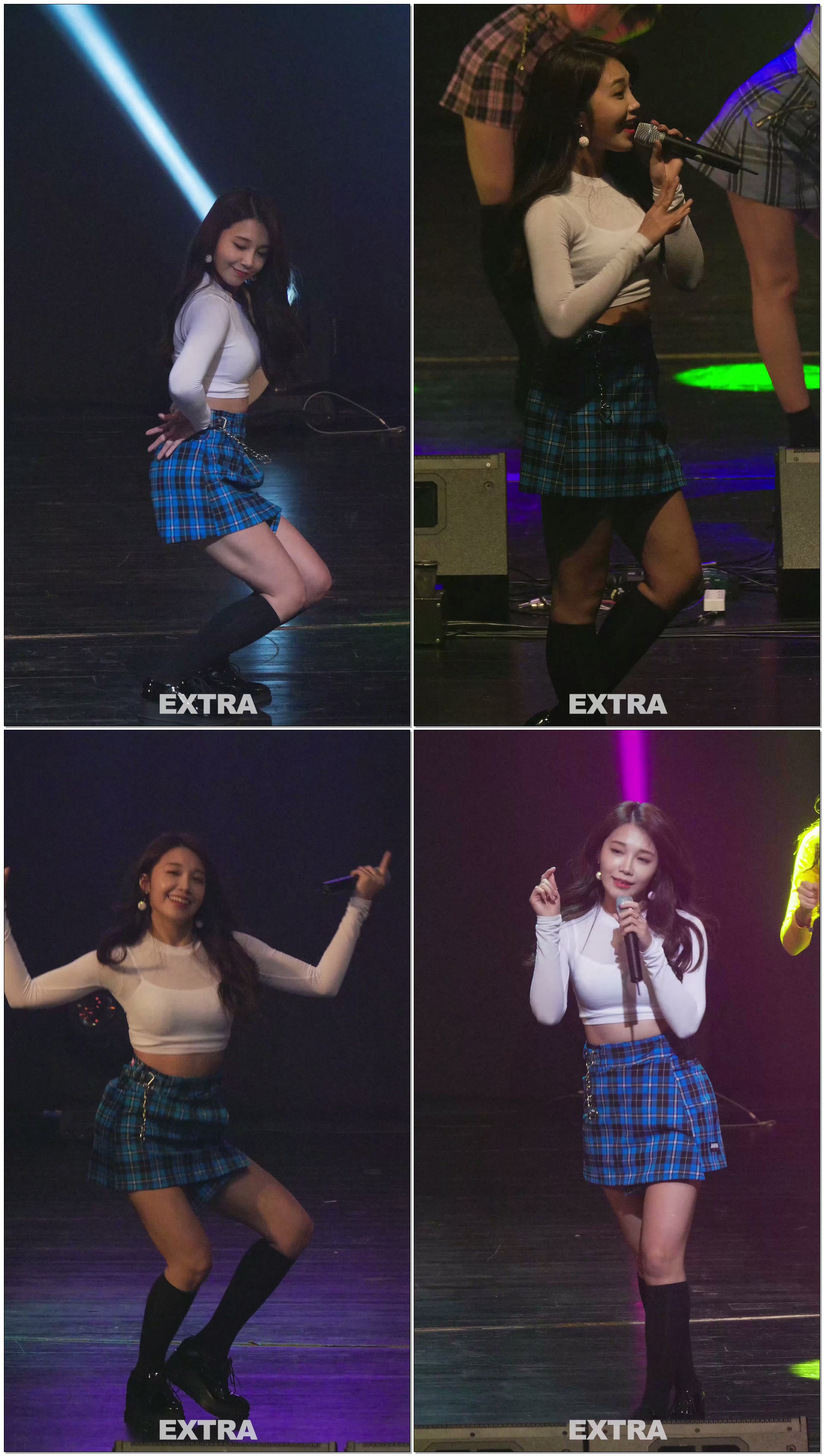 [4K] 180324 전라고등학교 개교 50주년 기념행사 에이핑크 Mr.Chu 정은지 직캠 By.EXTRA
